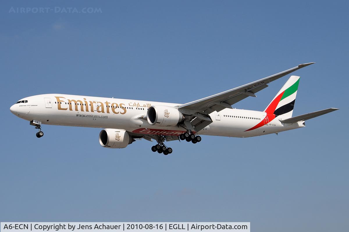 A6-ECN, 2009 Boeing 777-36N/ER C/N 37705, Arriving from DXB
