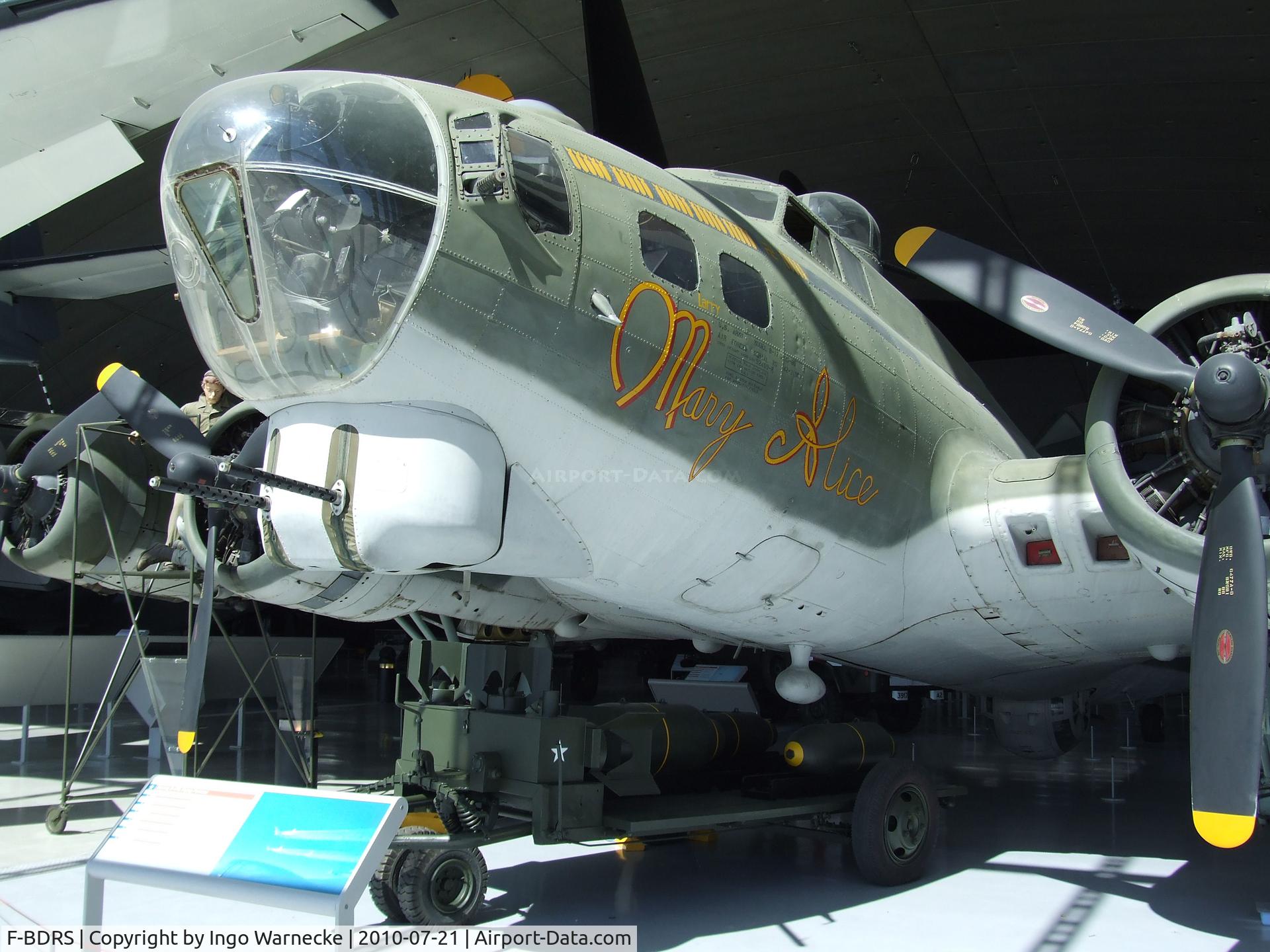 F-BDRS, 1942 Boeing B-17G Flying Fortress C/N 32376, Boeing B-17G Flying Fortress at the American Air Museum in Britain, Duxford
