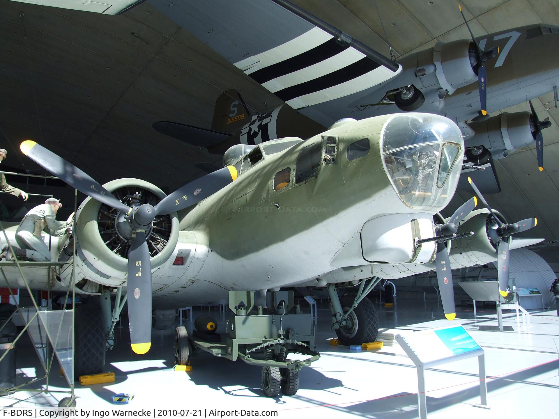 F-BDRS, 1942 Boeing B-17G Flying Fortress C/N 32376, Boeing B-17G Flying Fortress at the American Air Museum in Britain, Duxford