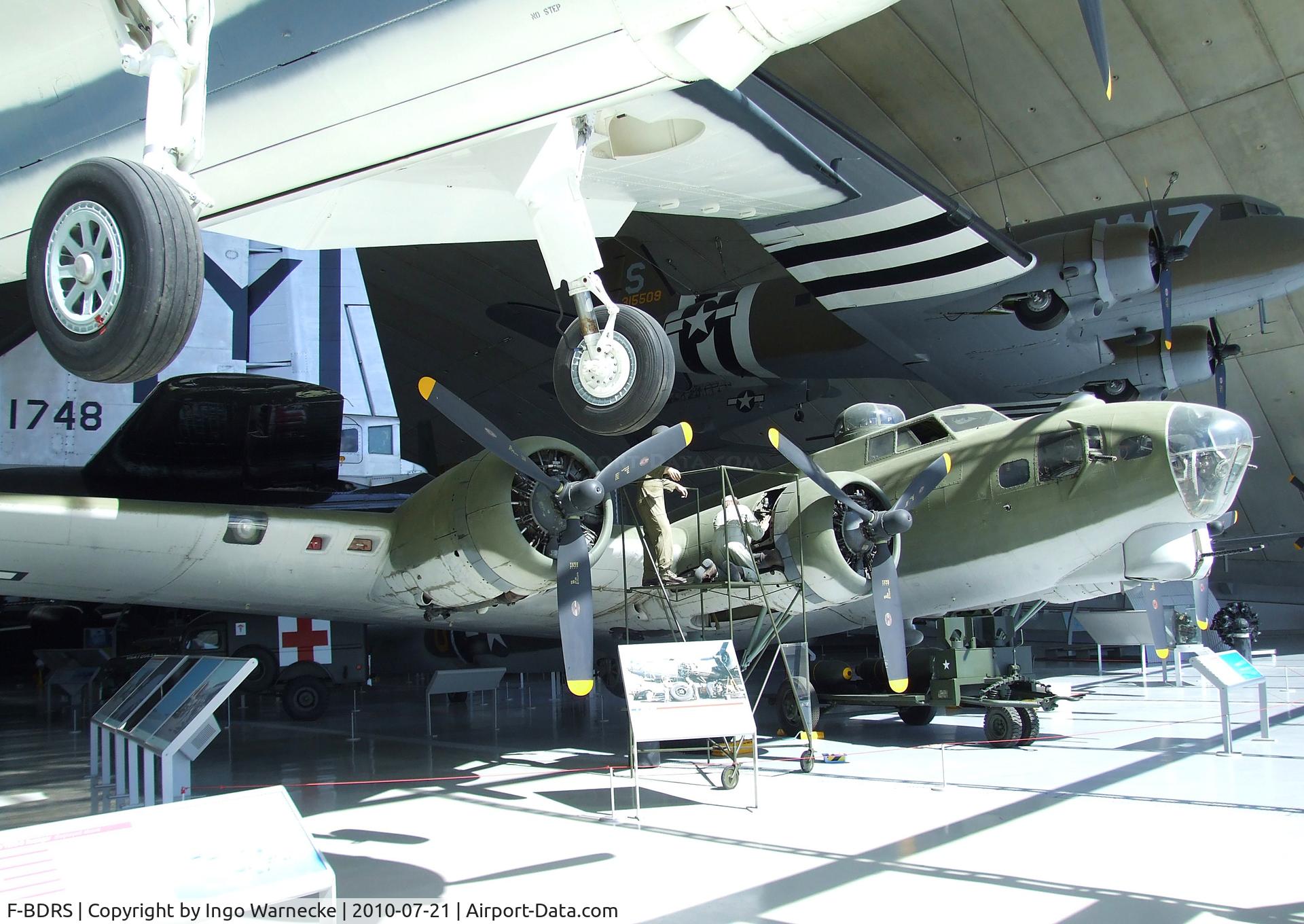 F-BDRS, 1942 Boeing B-17G Flying Fortress C/N 32376, Boeing B-17G Flying Fortress at the American Air Museum in Britain, Duxford