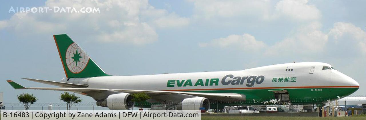 B-16483, 2002 Boeing 747-45EF (SCD) C/N 30609, Ot the DFW West Freight ramp