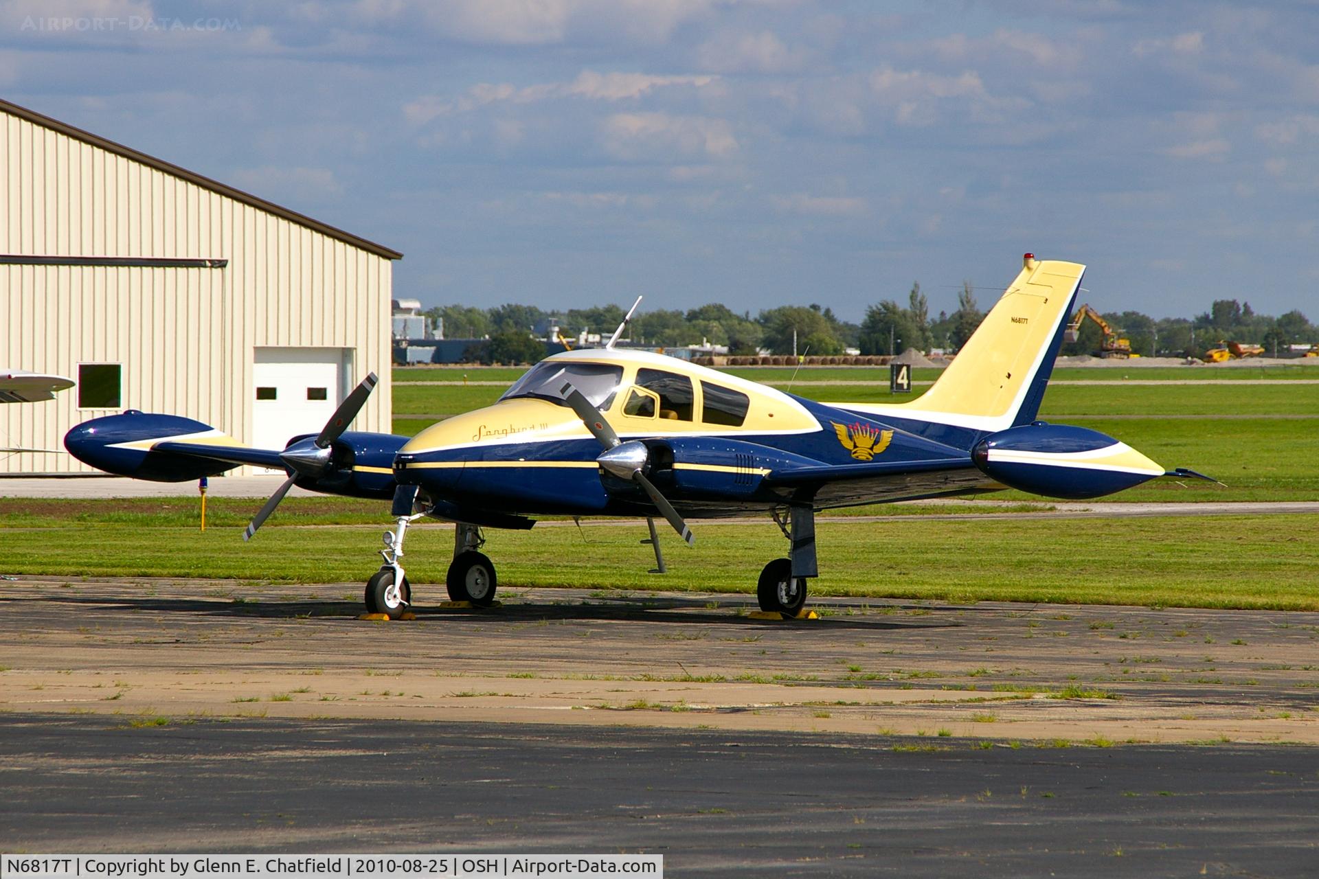 N6817T, 1960 Cessna 310D C/N 39117, Way up on the north ramp