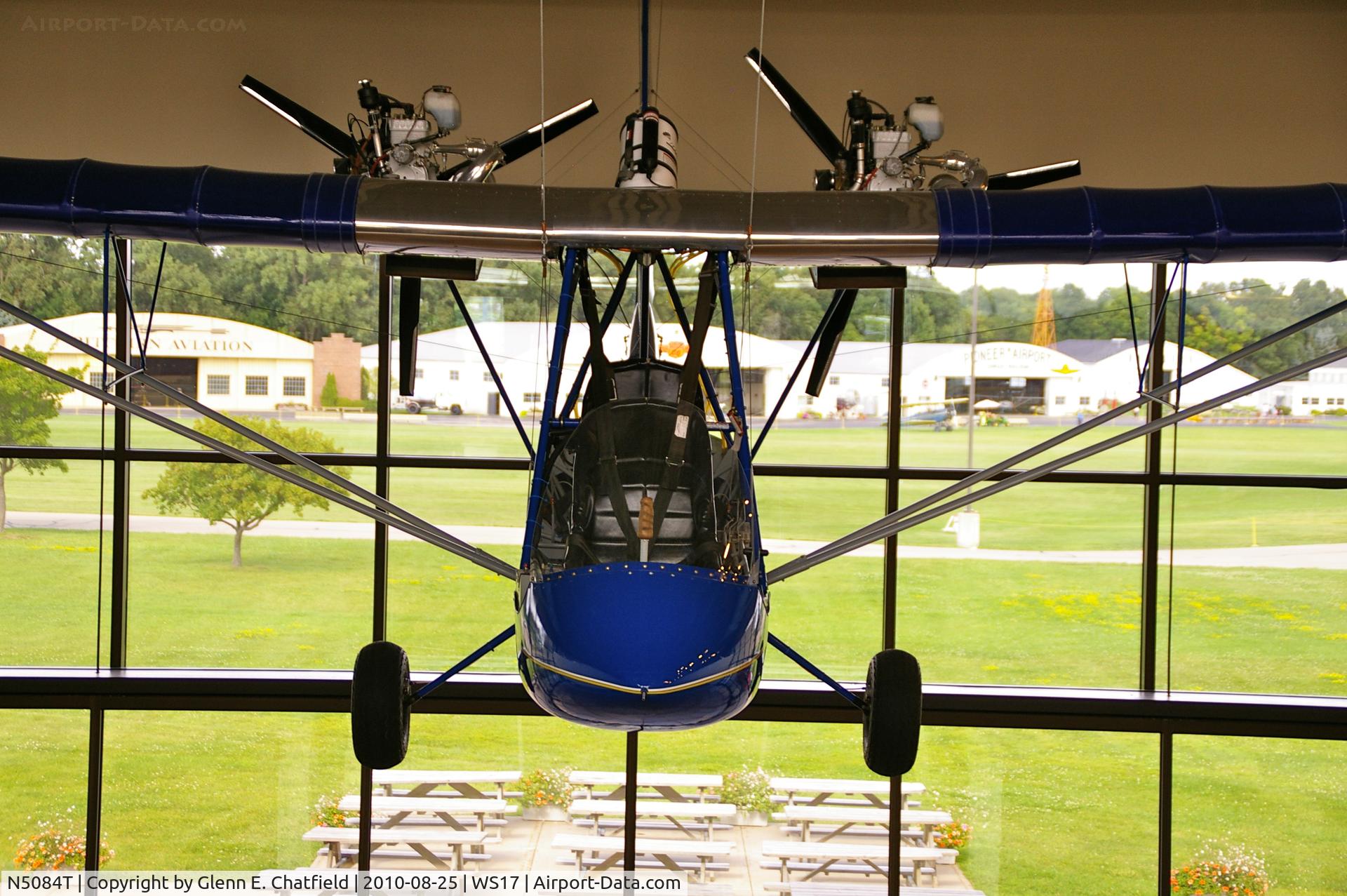 N5084T, 2003 Leza-Lockwood Air Cam C/N AC001, Not my cup of tea.  In the EAA Museum