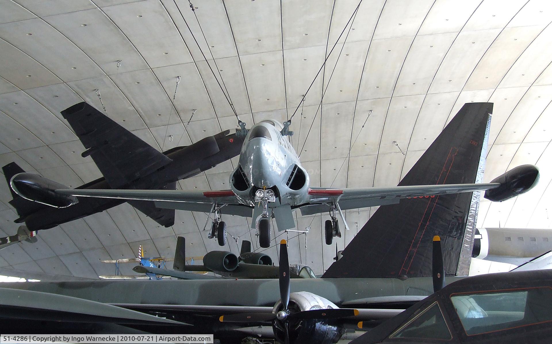 51-4286, 1951 Lockheed T-33A Shooting Star C/N 580-5581, Lockheed T-33A at the American Air Museum in Britain, Duxford