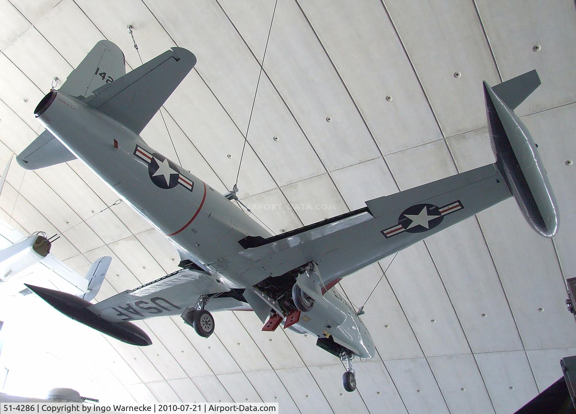 51-4286, 1951 Lockheed T-33A Shooting Star C/N 580-5581, Lockheed T-33A at the American Air Museum in Britain, Duxford
