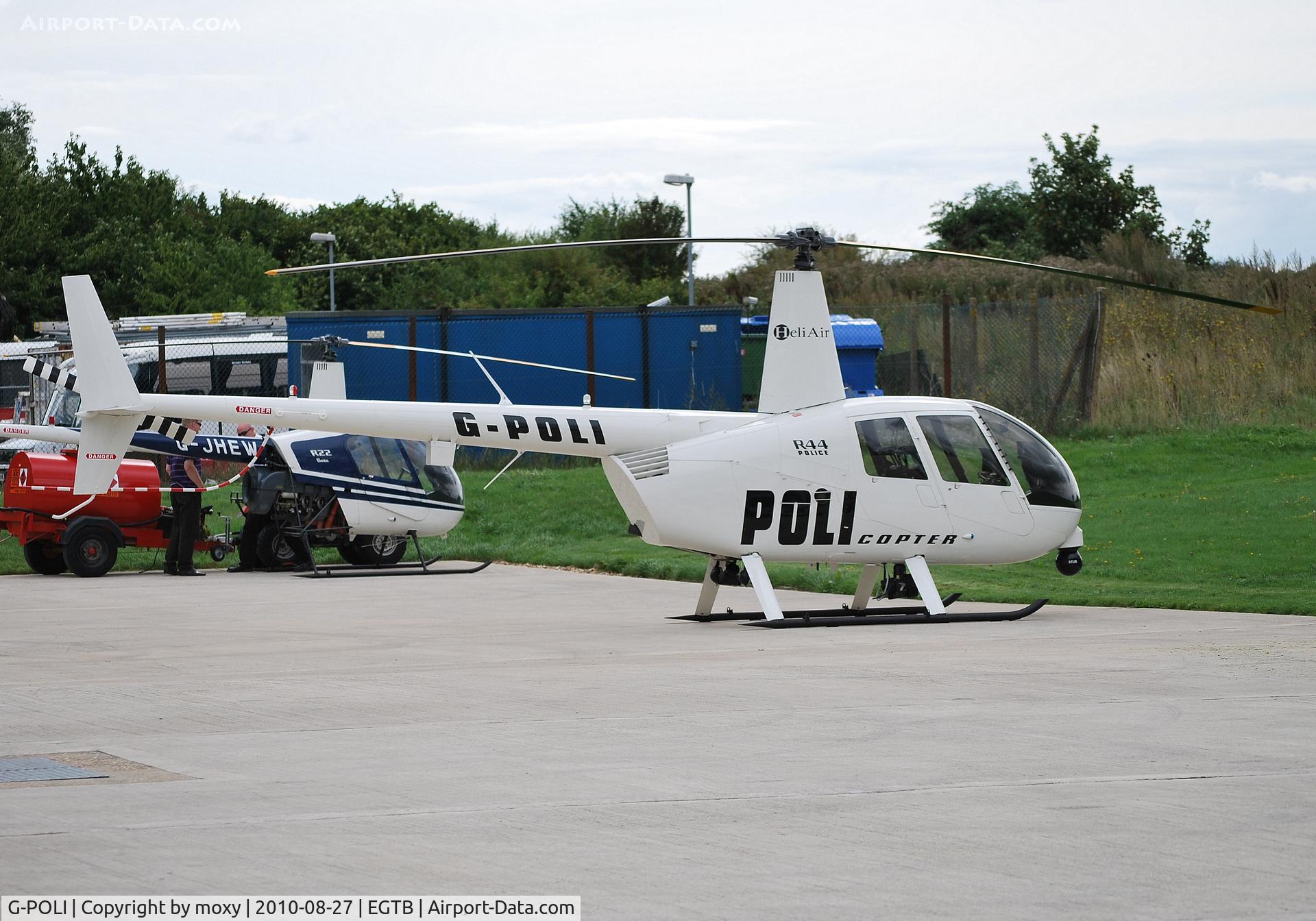 G-POLI, 2009 Robinson R44 Raven II C/N 12665, Robinson R44 Raven II c/n 12665 at Wycombe Air Park