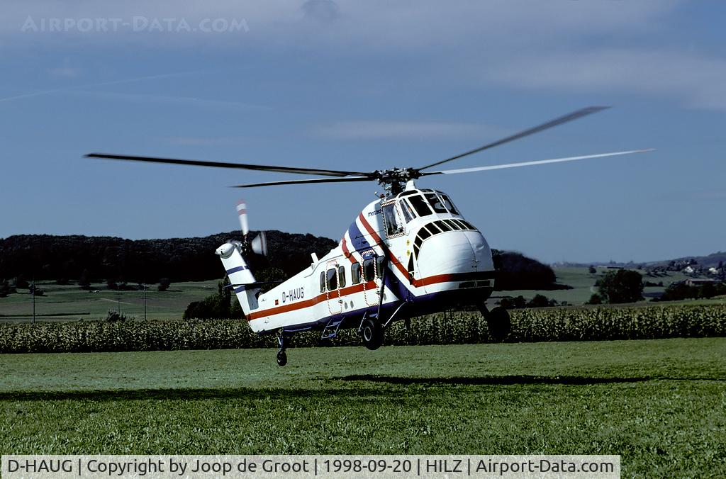 D-HAUG, Sikorsky S-58C C/N 58-0836, Hilzingen air show