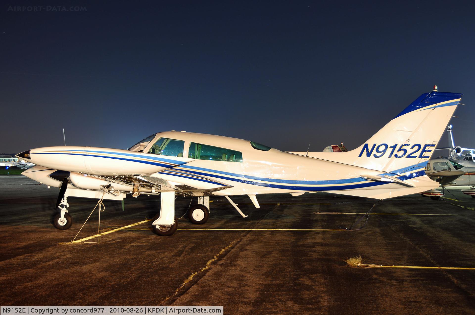 N9152E, Cessna 310R C/N 310R0616, KFDK.  8/26/2010.