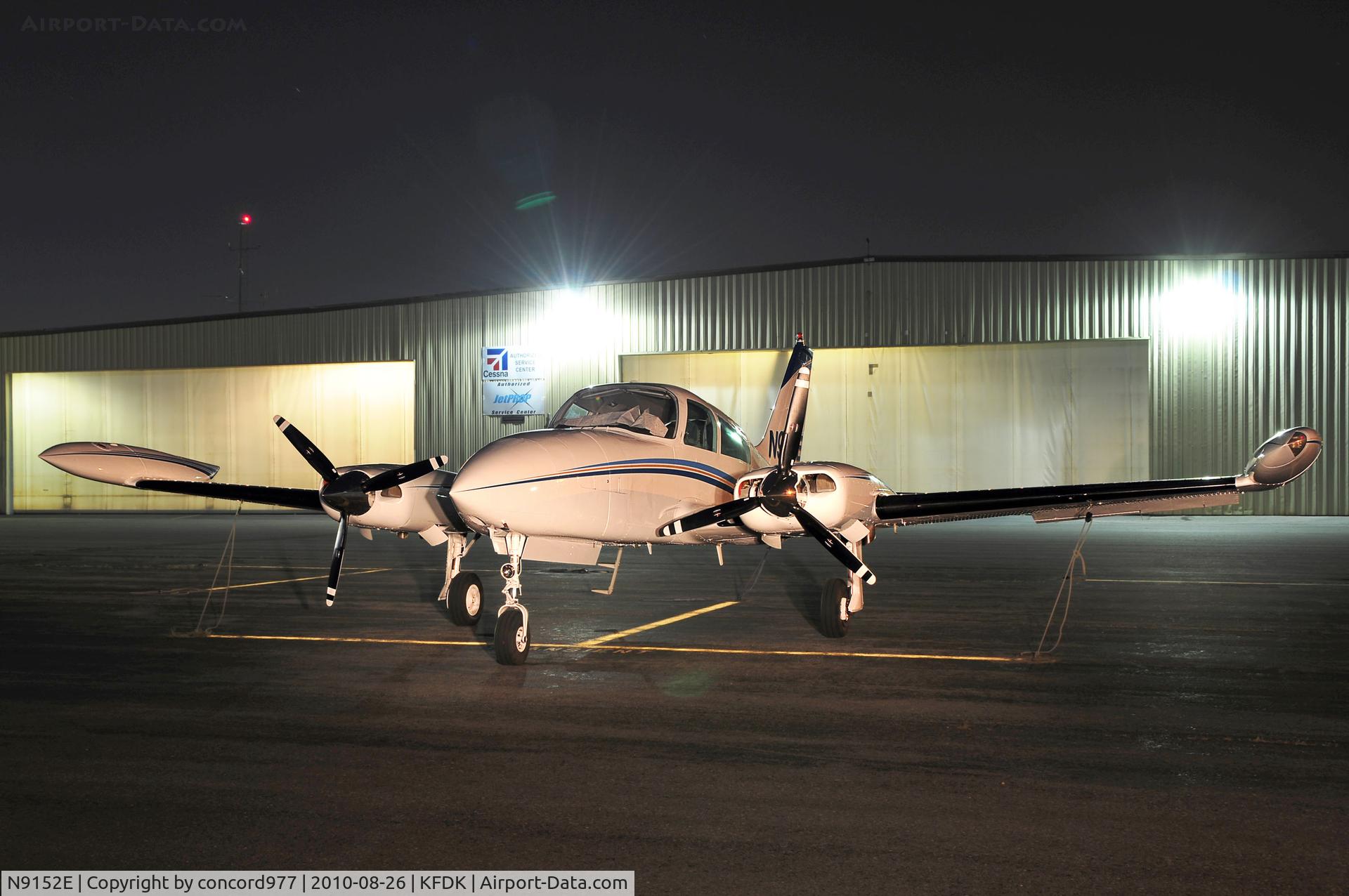 N9152E, Cessna 310R C/N 310R0616, KFDK.  8/26/2010.