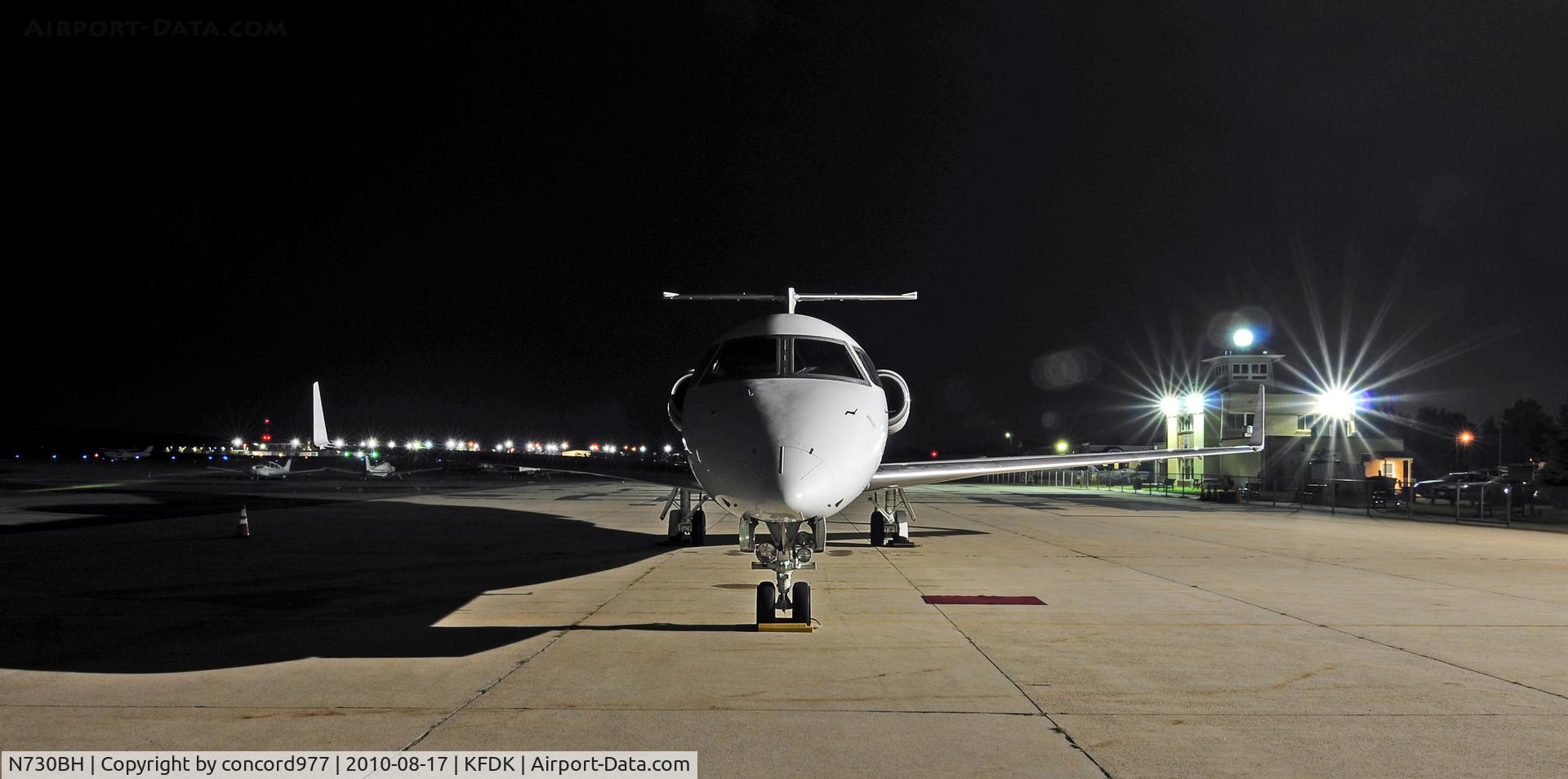 N730BH, 2003 Embraer EMB-135BJ Legacy C/N 145730, KFDK.  8/17/2010.