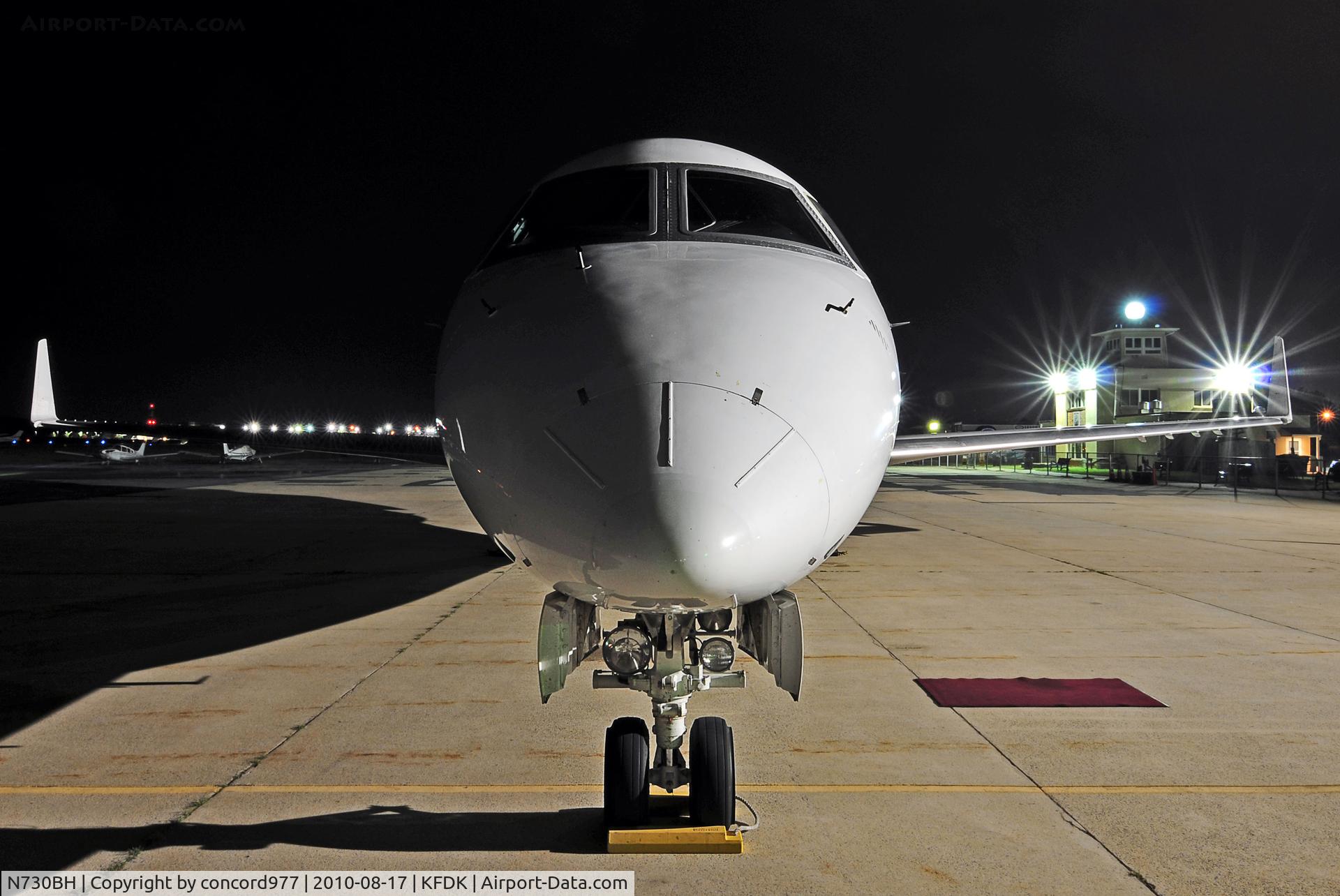N730BH, 2003 Embraer EMB-135BJ Legacy C/N 145730, KFDK.  8/17/2010.