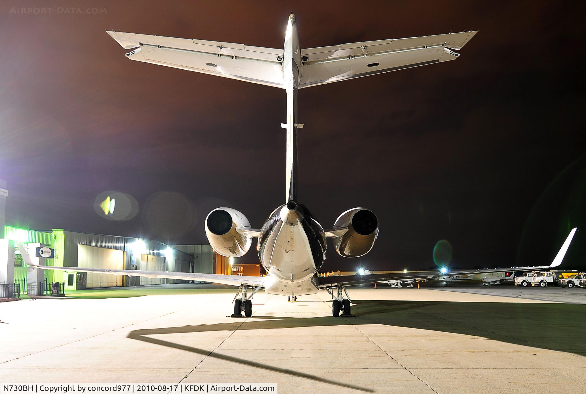 N730BH, 2003 Embraer EMB-135BJ Legacy C/N 145730, KFDK.  8/17/2010.
