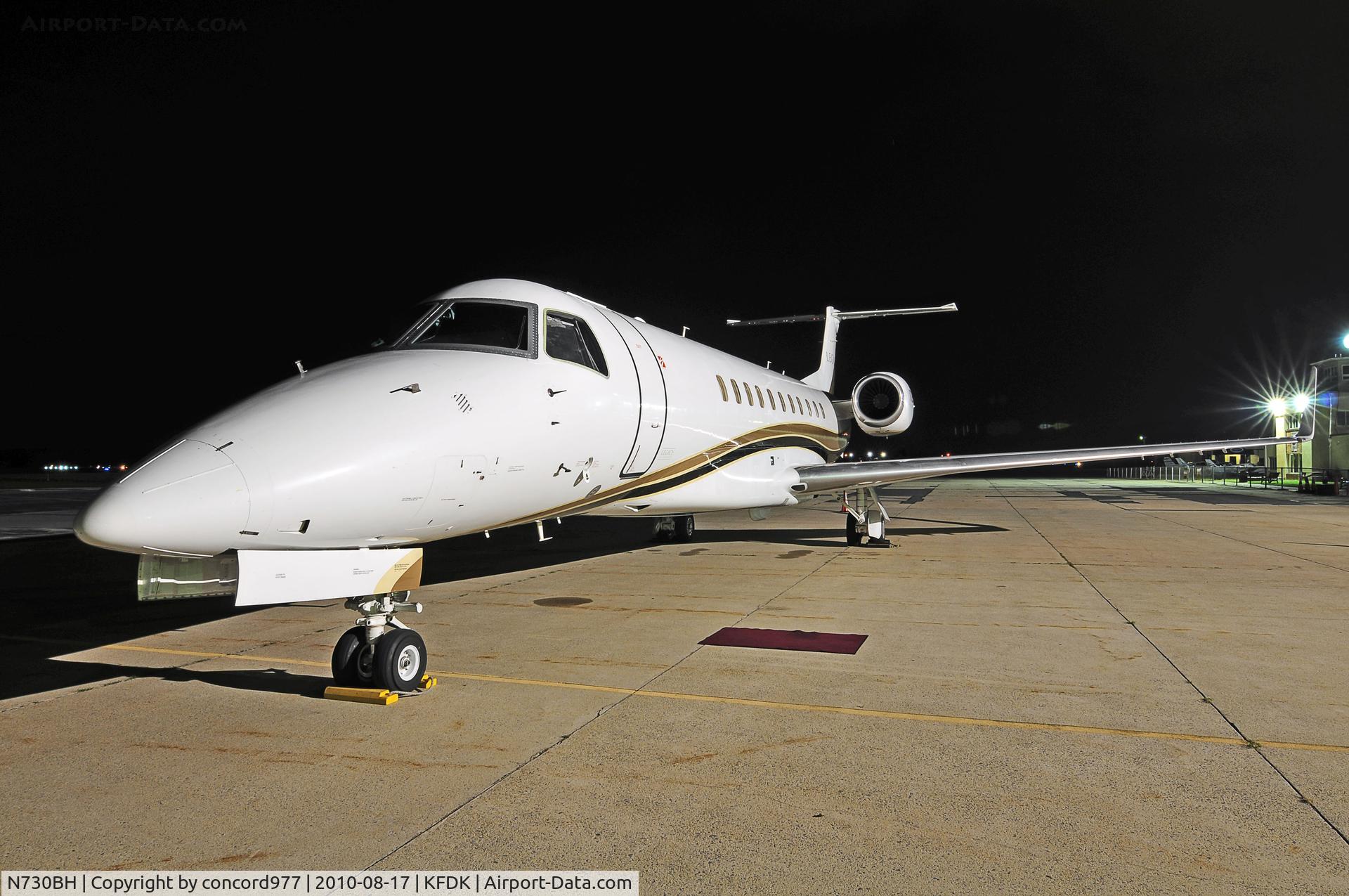 N730BH, 2003 Embraer EMB-135BJ Legacy C/N 145730, KFDK.  8/17/2010.