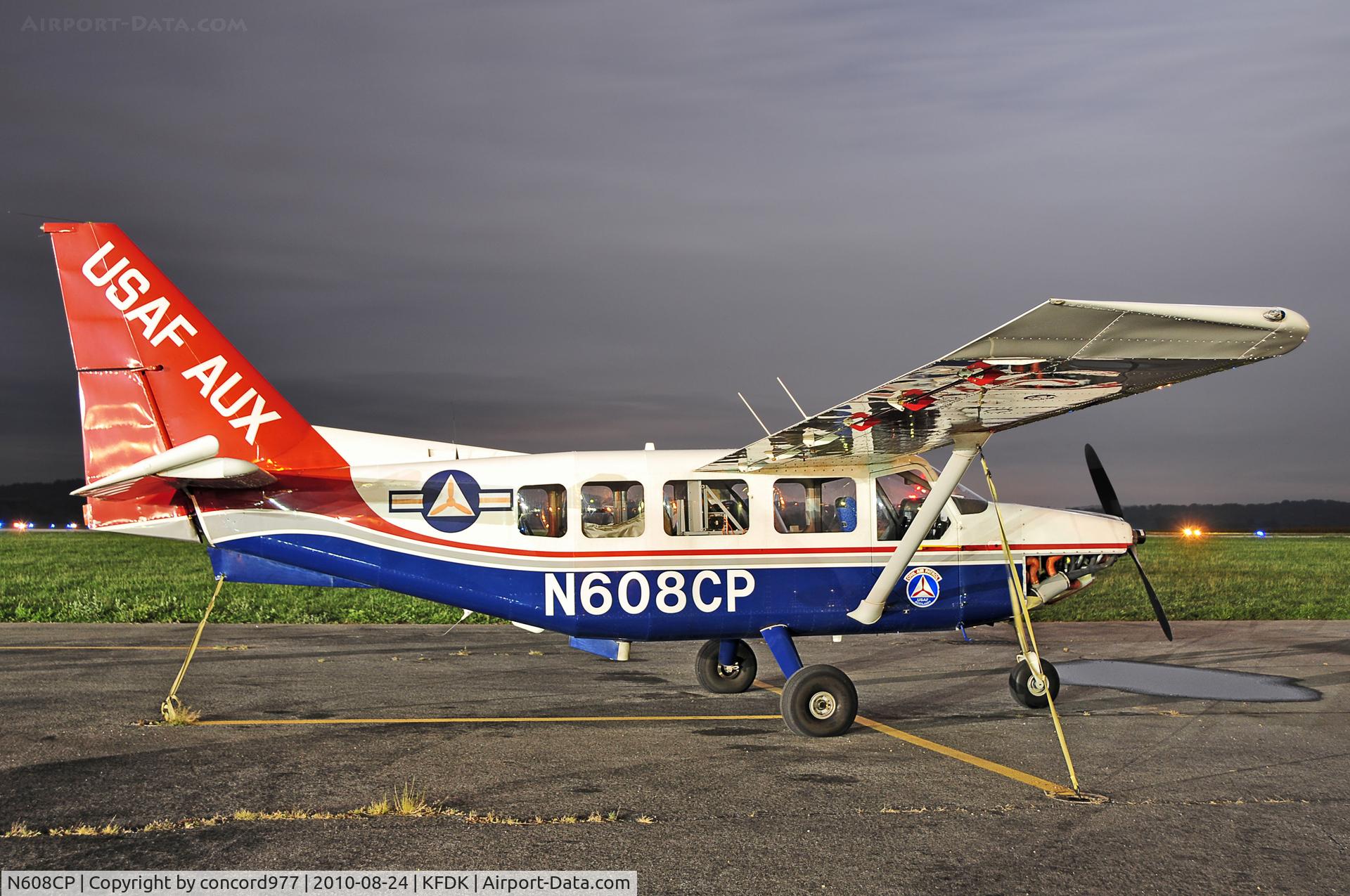 N608CP, 2004 Gippsland GA-8 Airvan C/N GA8-04-052, KFDK.  8/24/2010.