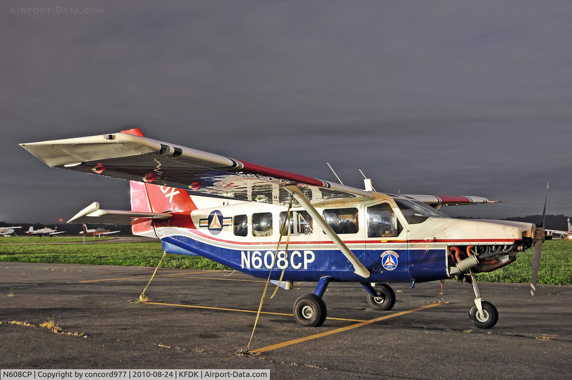 N608CP, 2004 Gippsland GA-8 Airvan C/N GA8-04-052, KFDK.  8/24/2010.