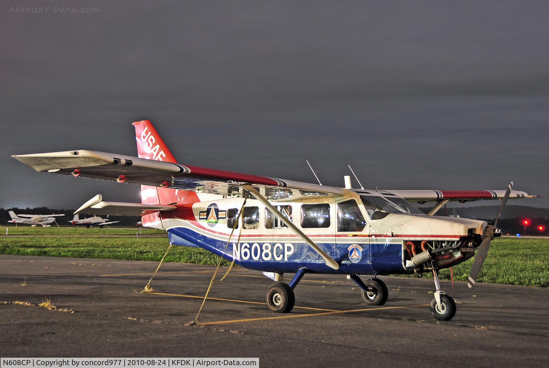 N608CP, 2004 Gippsland GA-8 Airvan C/N GA8-04-052, KFDK.  8/24/2010.