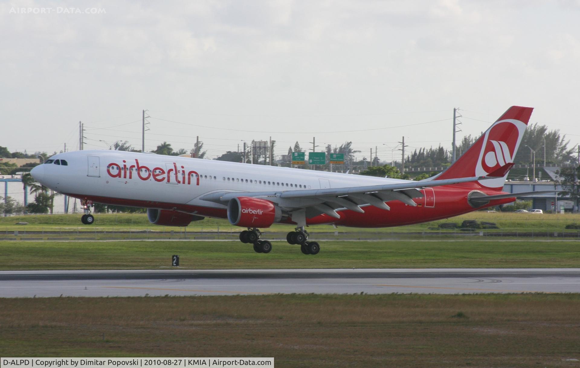 D-ALPD, 2002 Airbus A330-223 C/N 454, arrival of flight 7000 from Dusseldorf