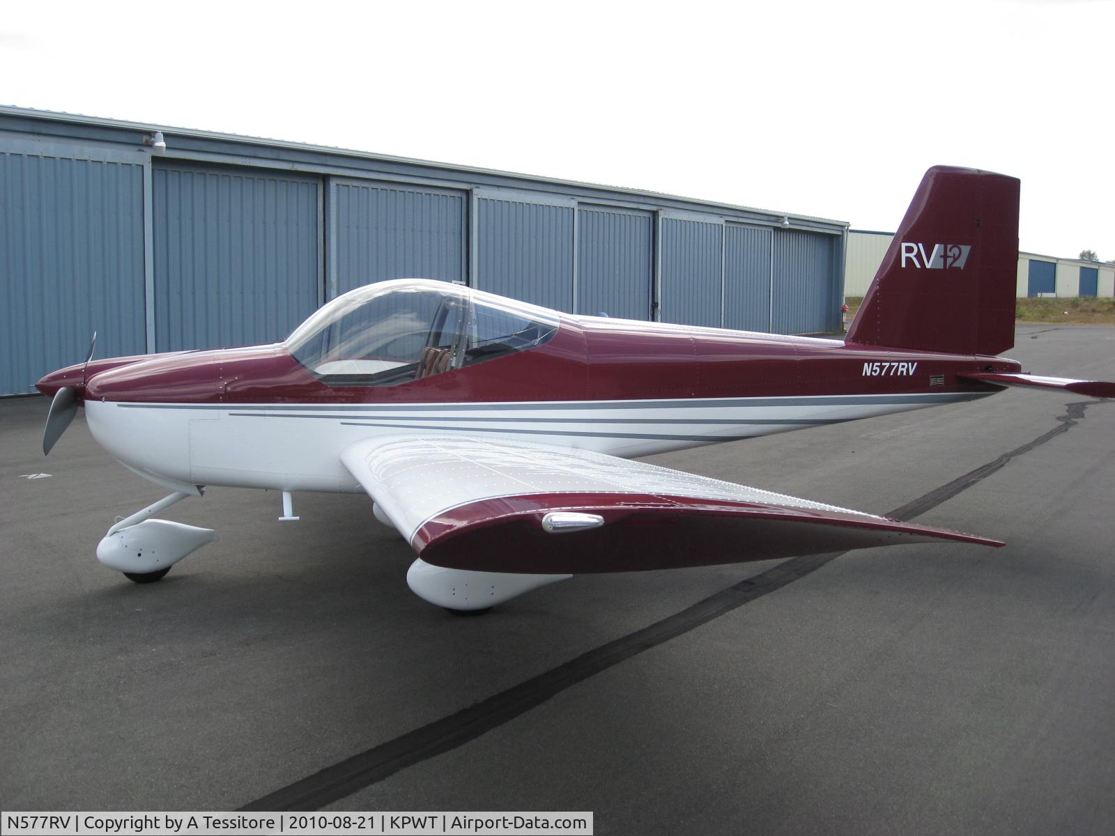 N577RV, 2009 Vans RV-12 C/N 120202, Vans Aircraft Inc RV-12