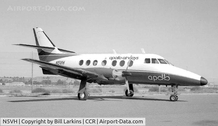 N5VH, 1969 Handley Page HP137 Jetstream 1 C/N 209, For proposed airline serving Oakland, CA.