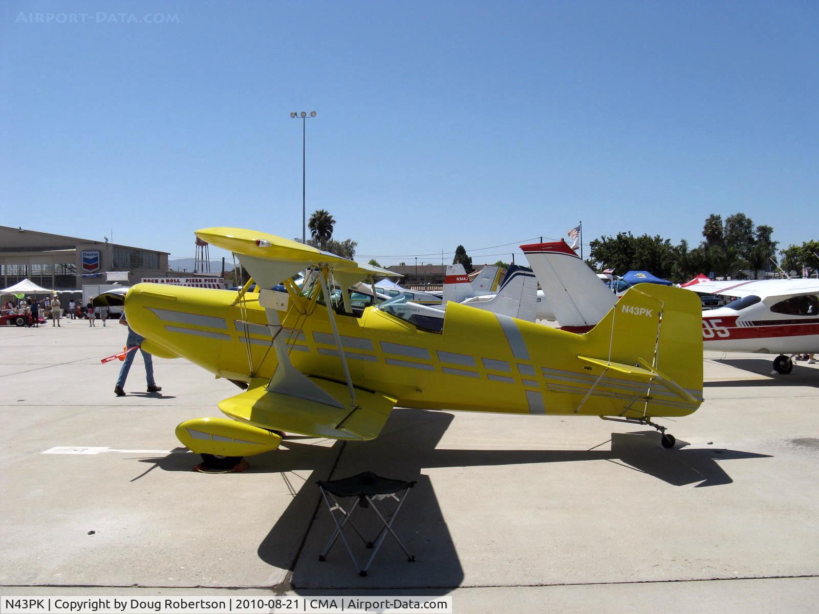 N43PK, 2004 Steen Skybolt C/N 2004, 2004 Krugh STEEN SKYBOLT, Lycoming AEIO-360 220 Hp aerobatic with full inverted systems, four ailerons, symmetric airfoils