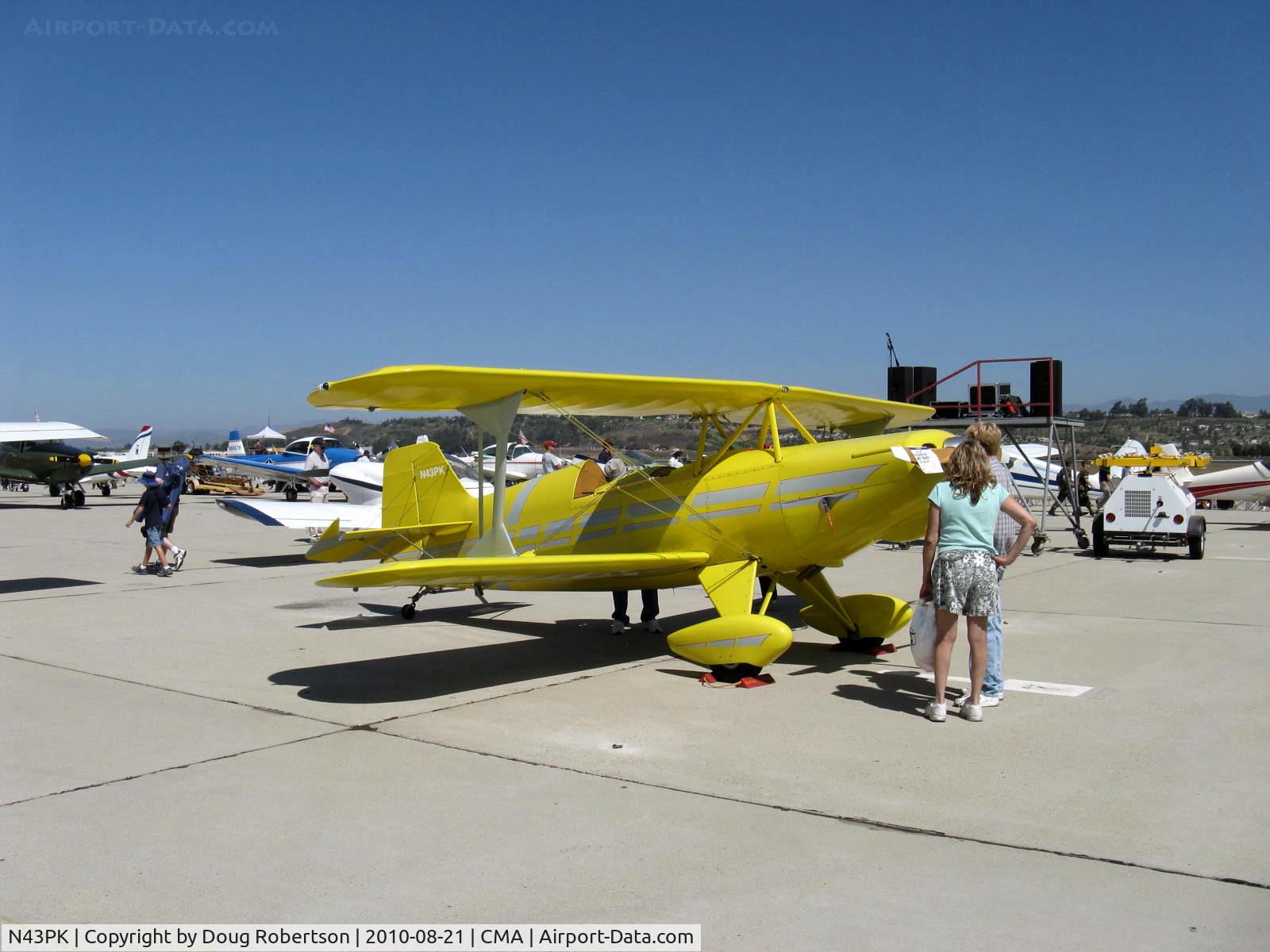N43PK, 2004 Steen Skybolt C/N 2004, 2004 Krugh STEEN SKYBOLT, Lycoming AEIO-360 220 Hp with full inverted systems. Original SKYBOLT first flown October 1970. Stressed to +12/-10 g-prototype won EAA Award for Best School Project.