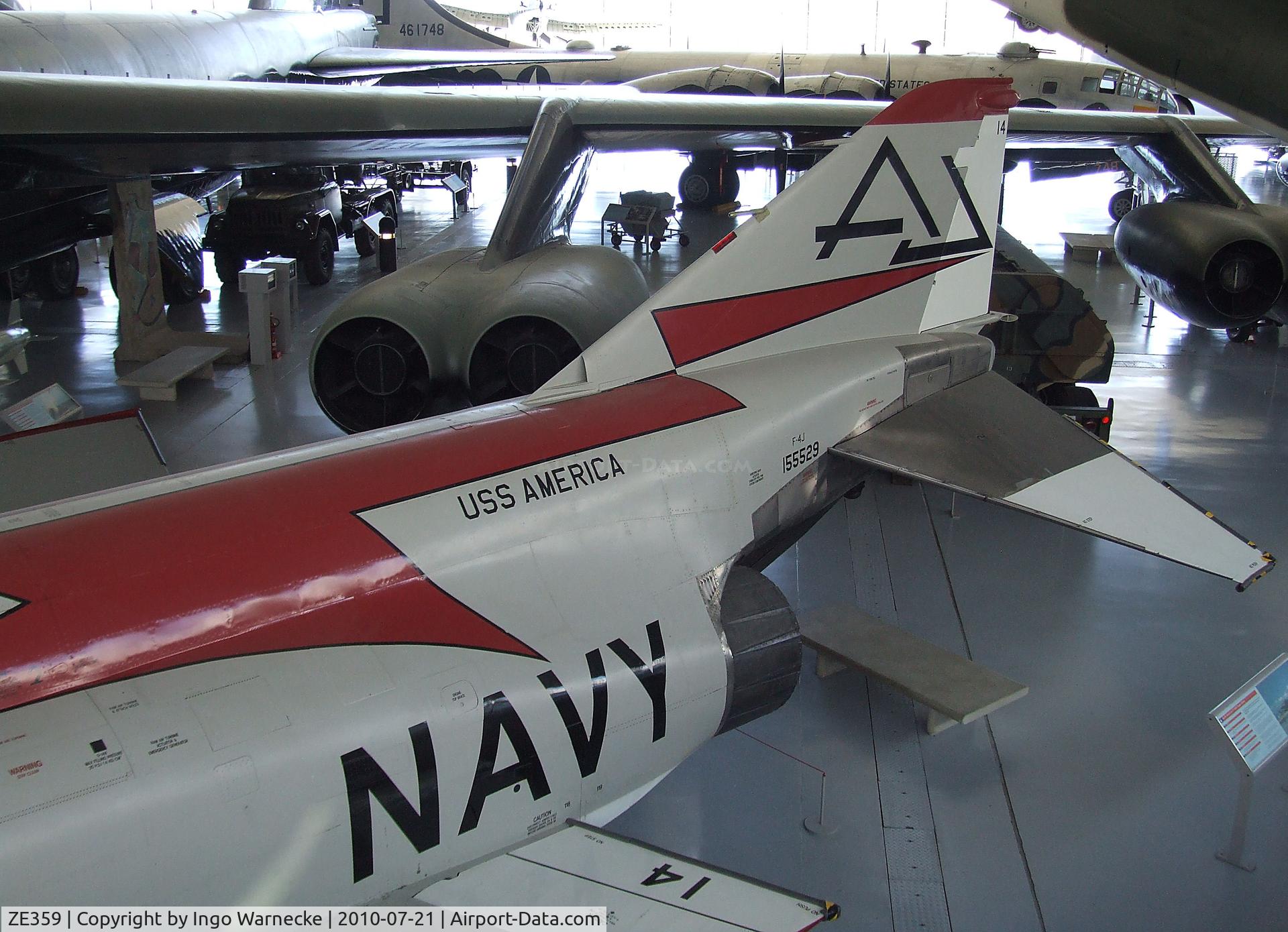 ZE359, McDonnell Douglas F-4J(UK) Phantom II C/N 2746, McDonnell Douglas F-4J Phantom II at the American Air Museum in Britain, Duxford