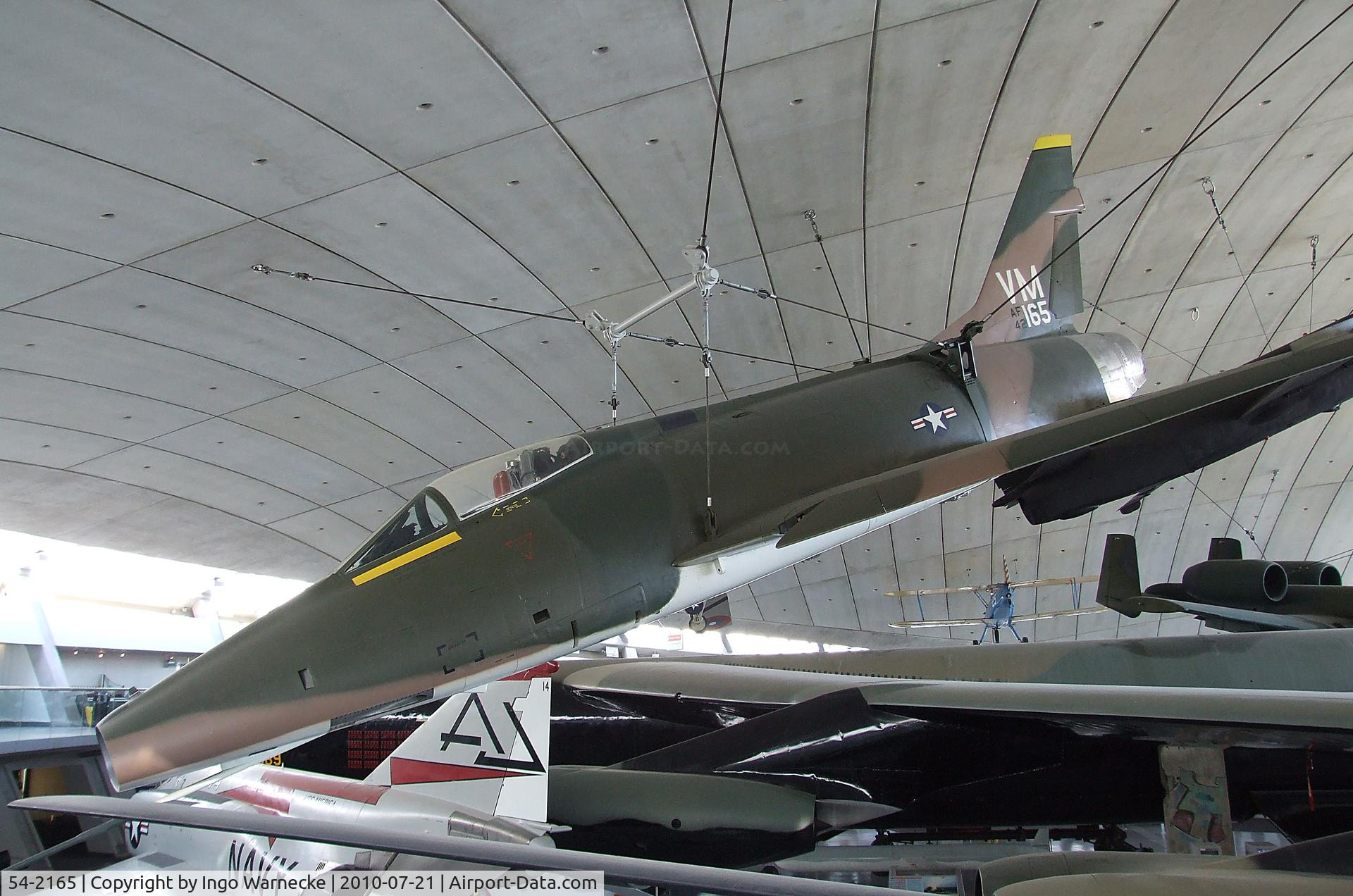 54-2165, North American F-100D Super Sabre C/N 223-45, North American F-100D Super Sabre at the American Air Museum in Britain, Duxford