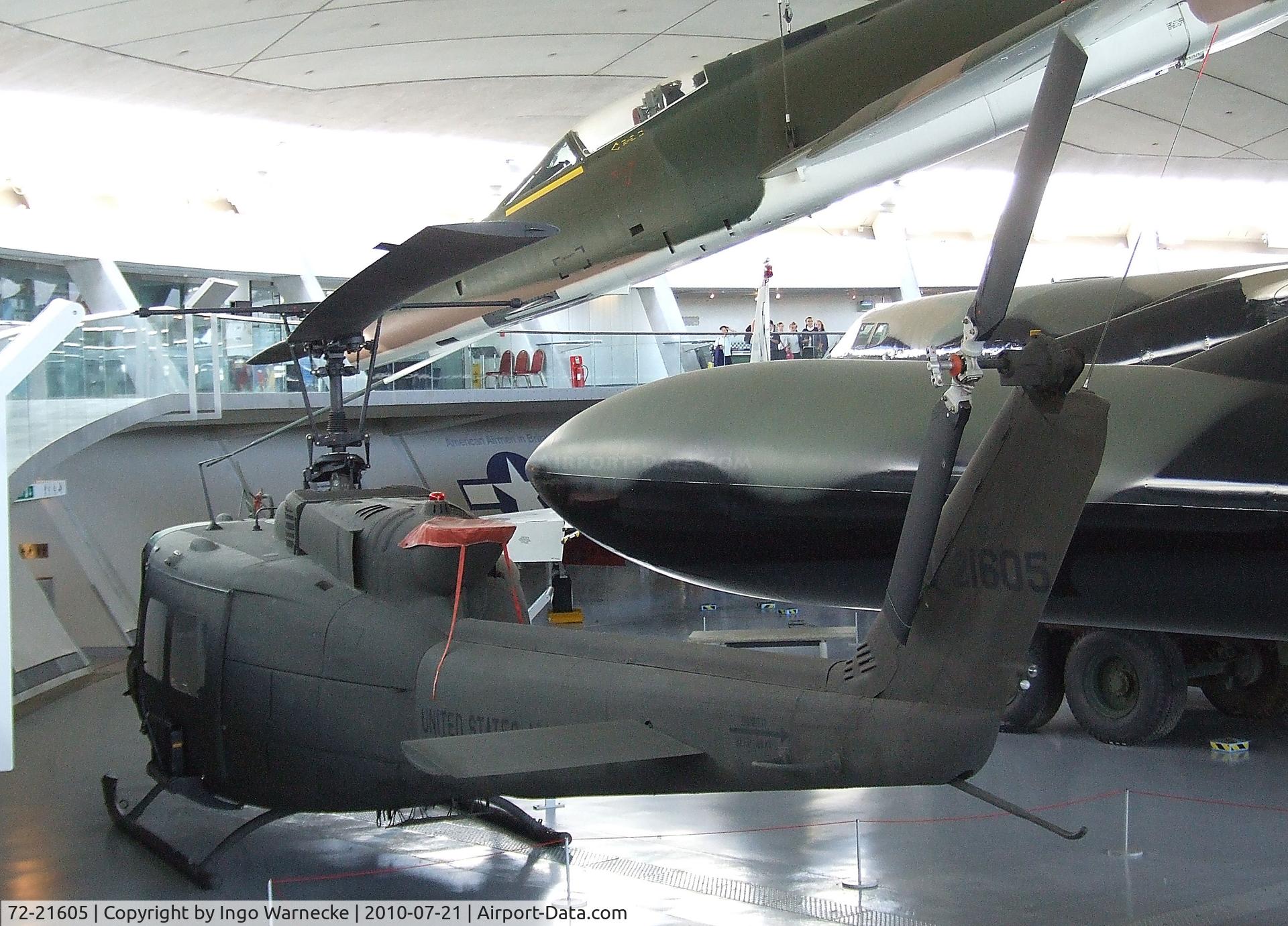 72-21605, 1972 Bell UH-1H Iroquois C/N 13304, Bell UH-1H Iroquois at the American Air Museum in Britain, Duxford