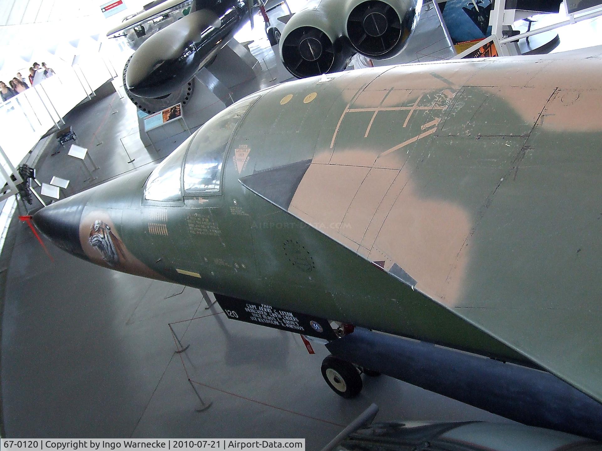 67-0120, 1969 General Dynamics F-111E Aardvark C/N A1-165, General Dynamics F-111E 'Aardvark' at the American Air Museum in Britain, Duxford