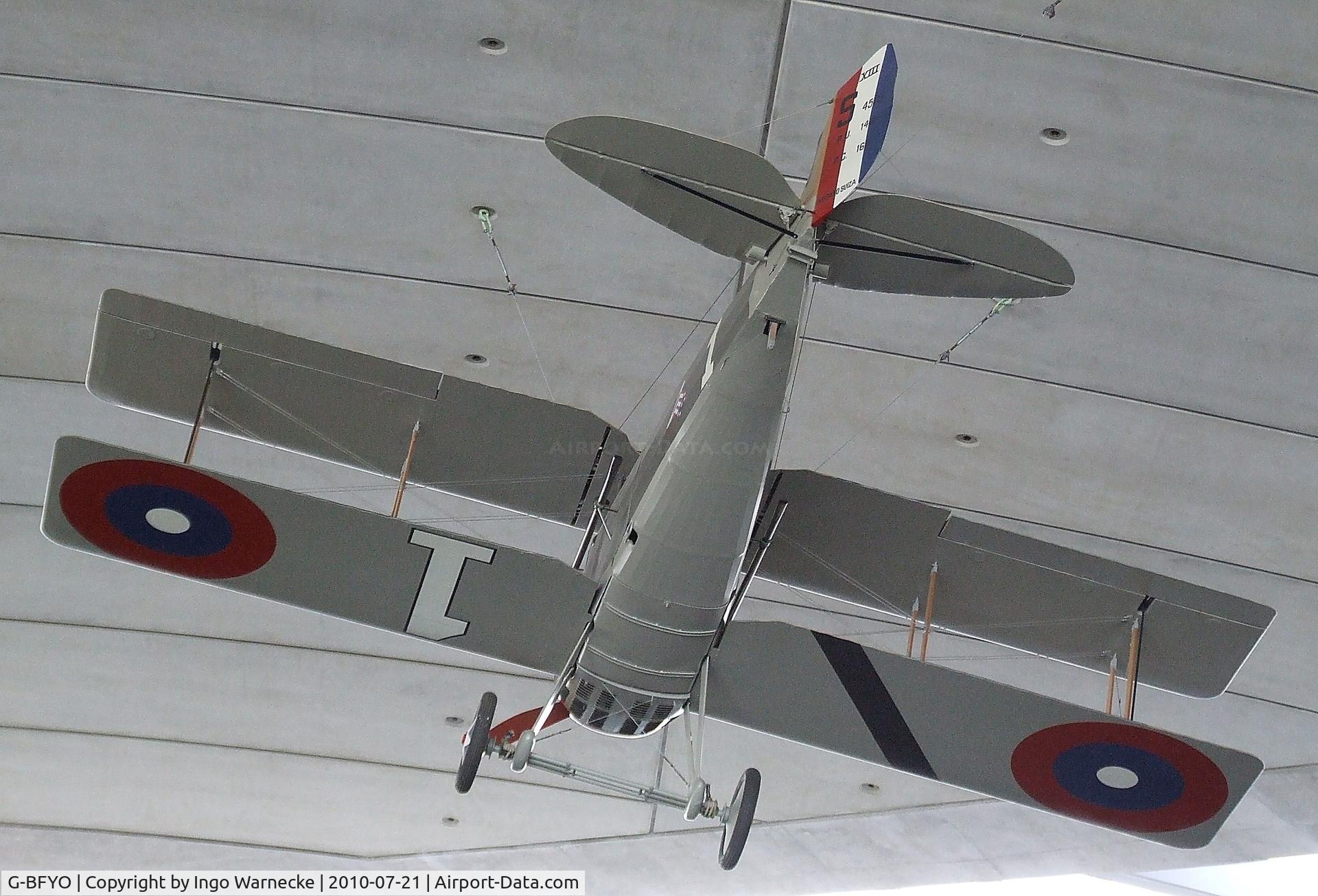 G-BFYO, 1978 SPAD S-XIII Replica C/N 0035, SPAD XIII (replica) at the American Air Museum in Britain, Duxford
