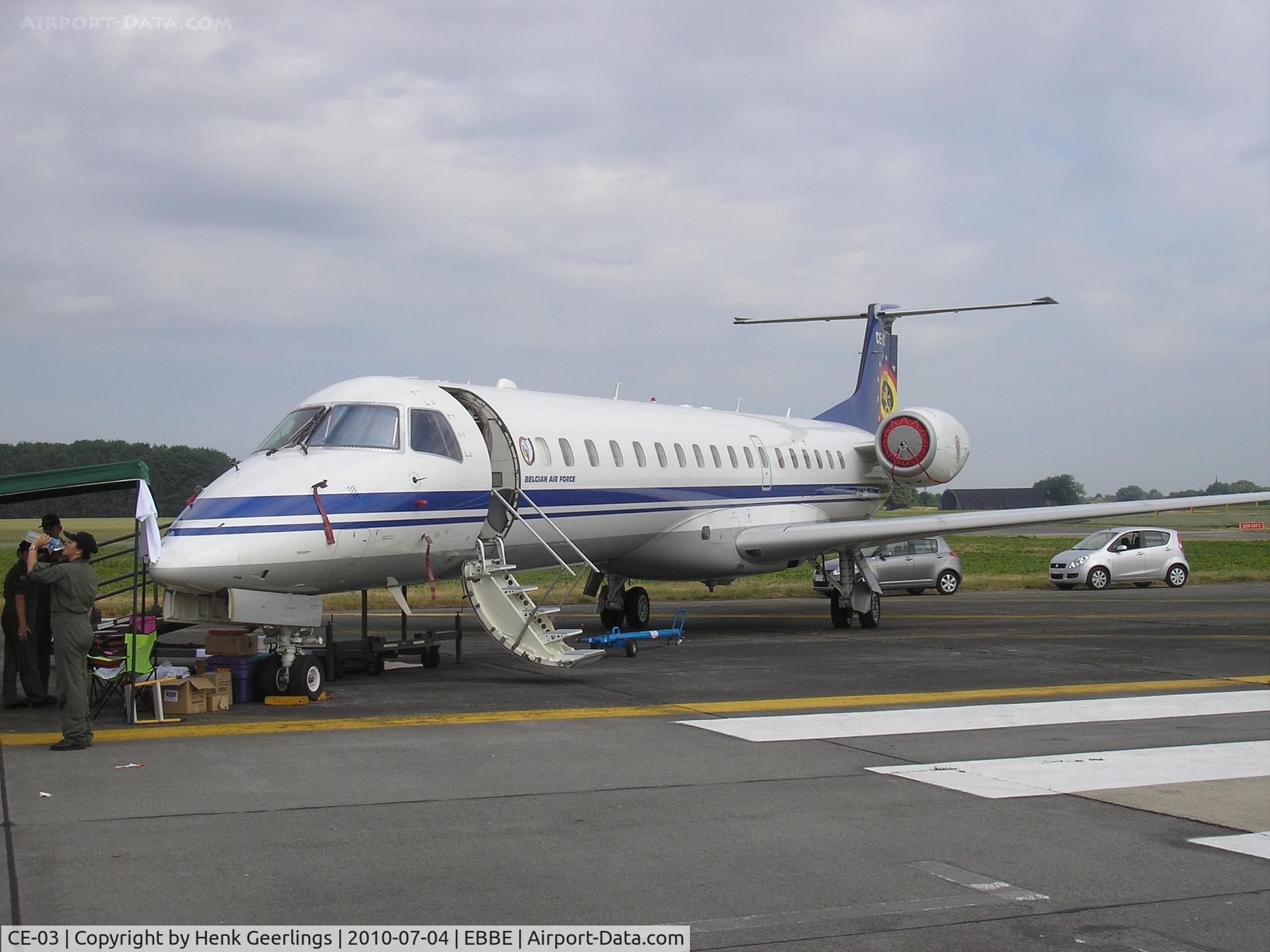 CE-03, 2001 Embraer ERJ-145LR (EMB-145LR) C/N 145526, Bauvechain AFB Openday , Belgium