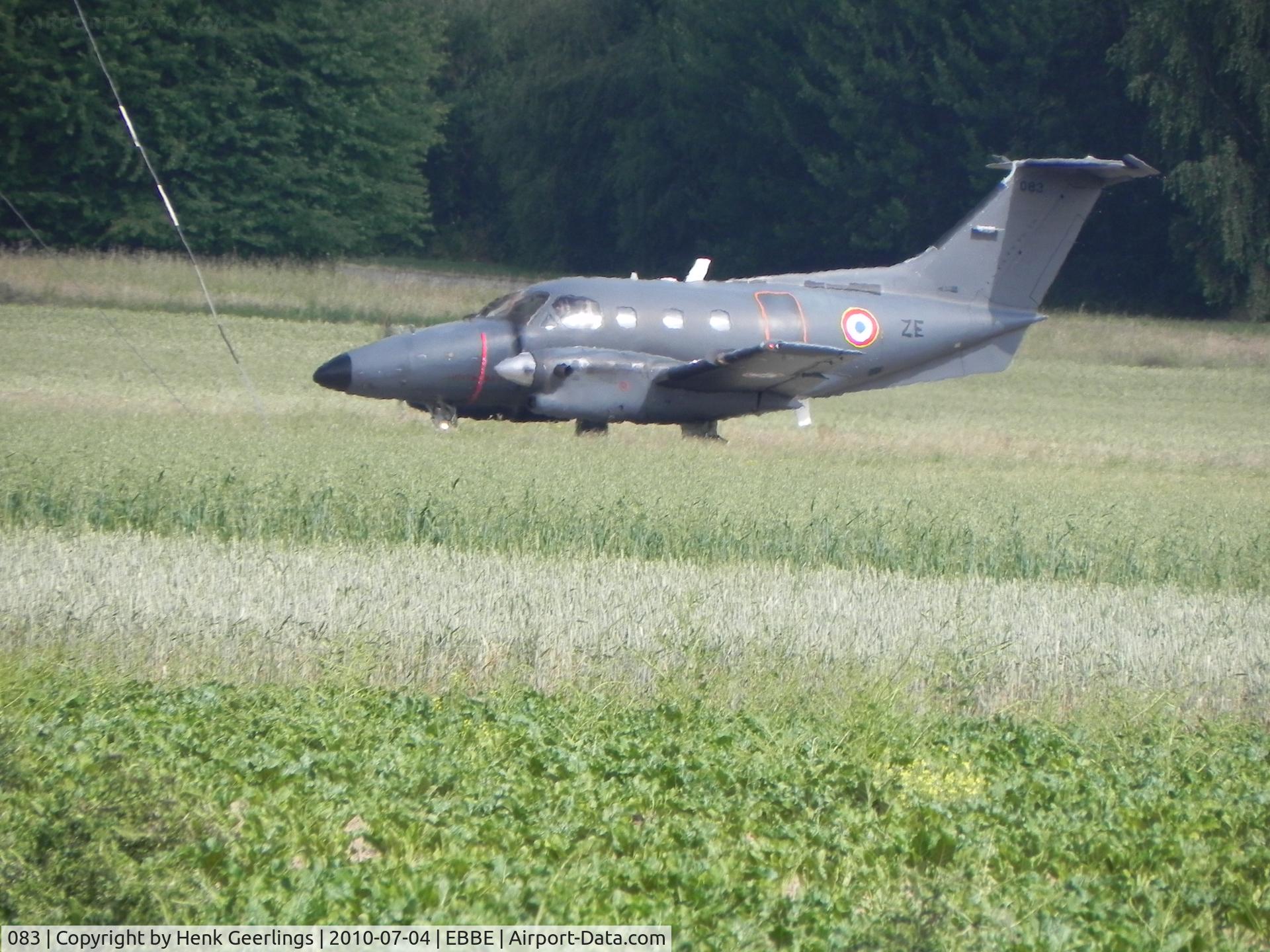083, 1983 Embraer EMB-121AA Xingu C/N 121083, Bauvechain AFB Openday , Belgium