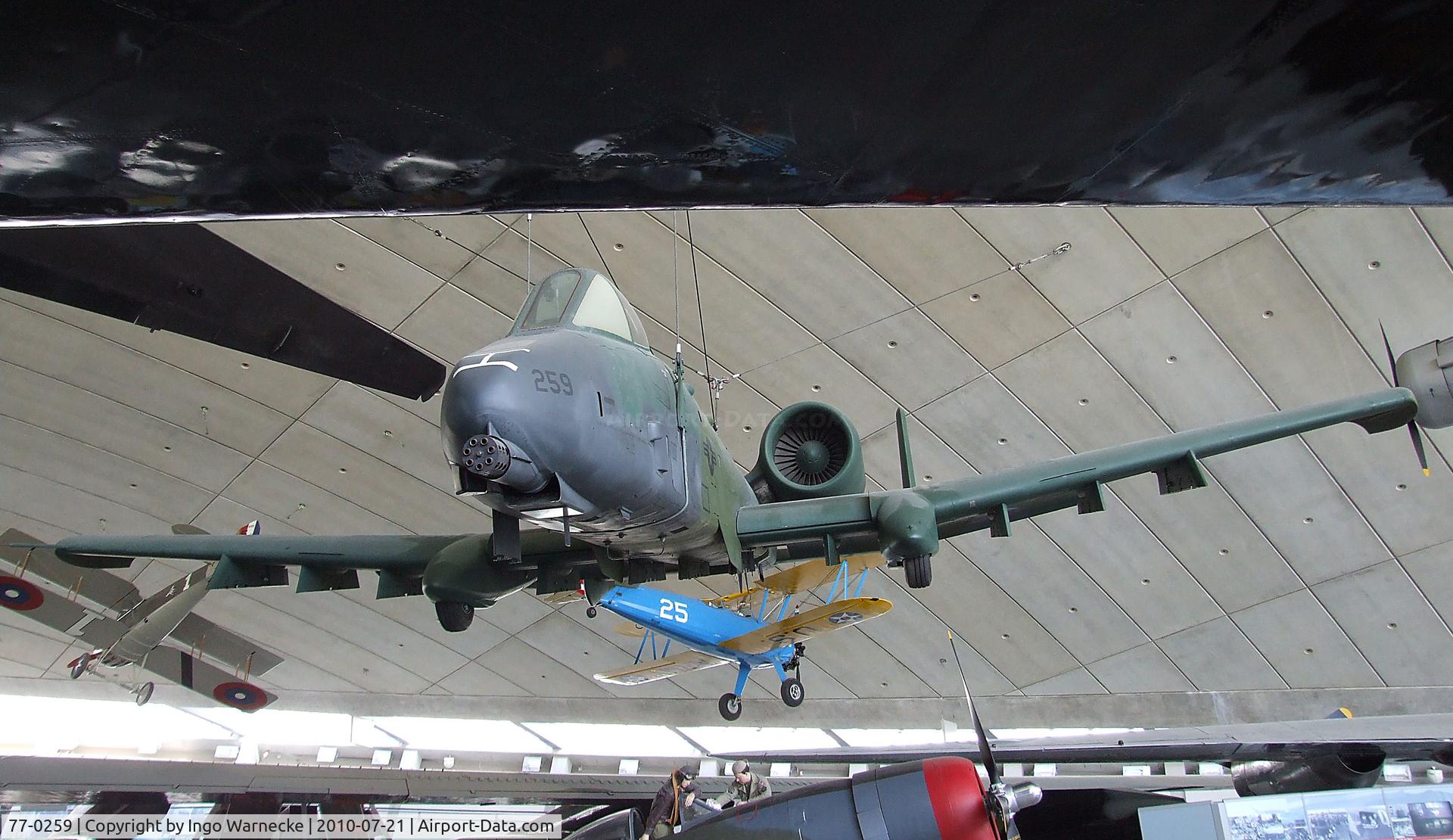 77-0259, 1977 Fairchild Republic A-10A Thunderbolt II C/N A10-0184, Fairchild A-10A Thunderbolt II at the American Air Museum in Britain, Duxford