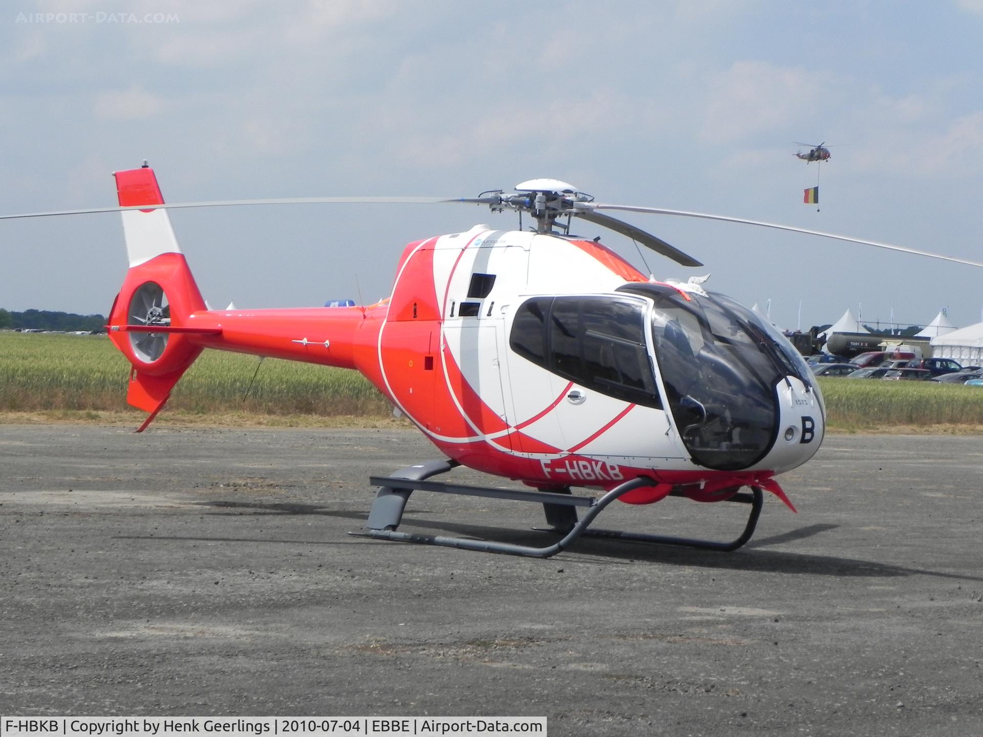 F-HBKB, 2008 Eurocopter EC-120B Colibri NHE C/N 1573, Bauvechain AFB Openday , Belgium