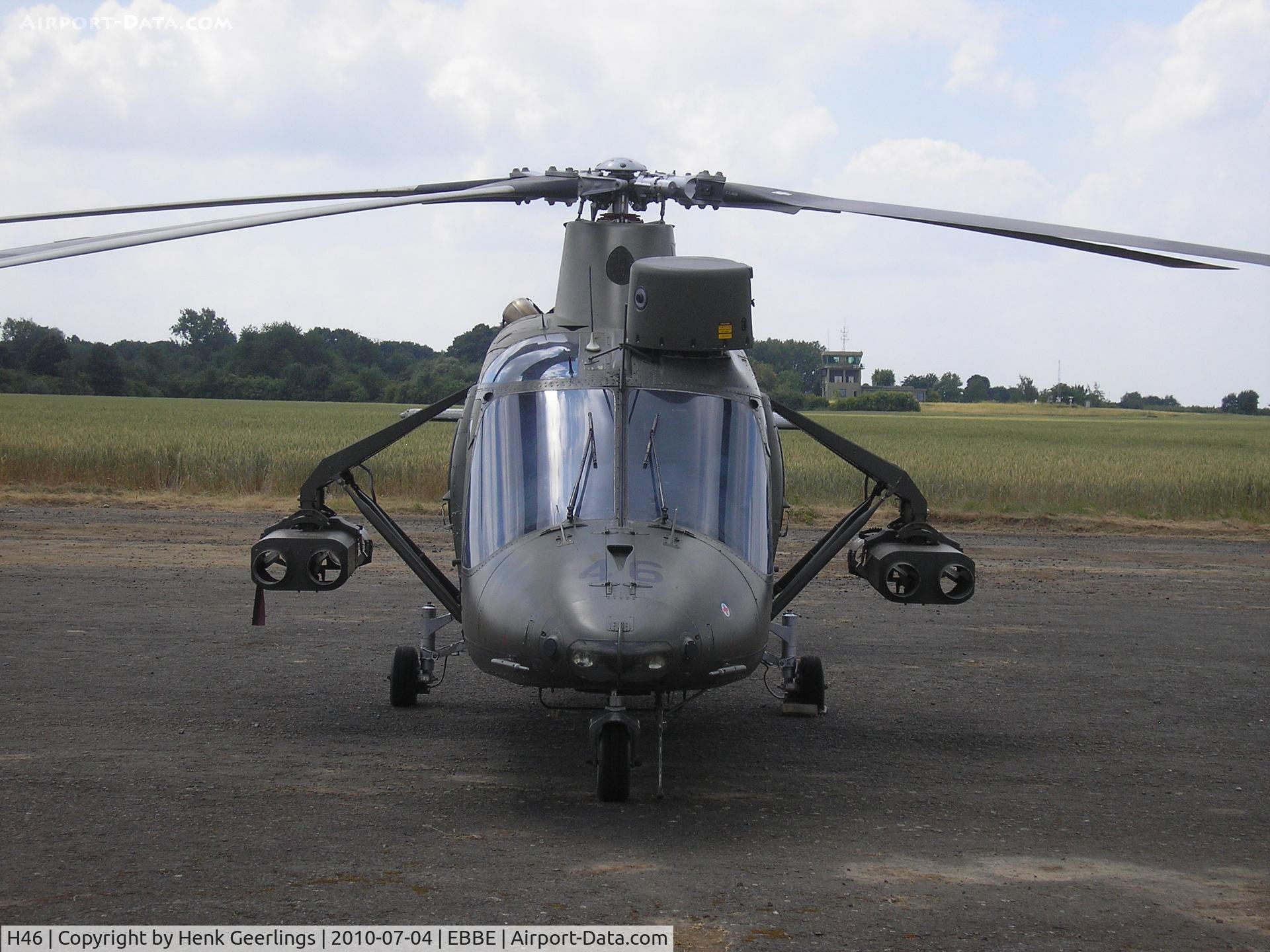 H46, Agusta A-109BA C/N 0300, Beauvechain AFB - Belgium