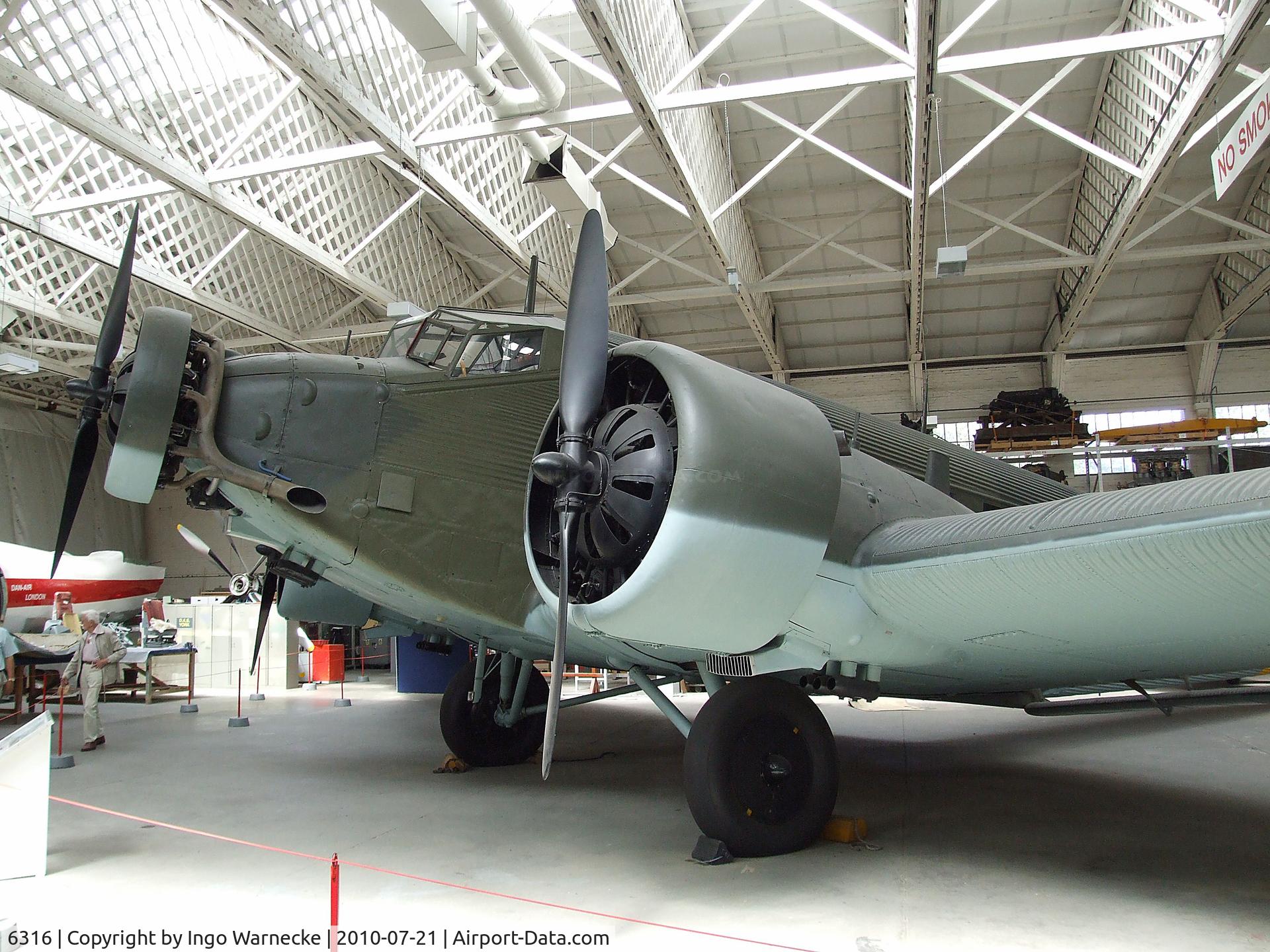 6316, Junkers (AAC) AAC-1 Toucan (Ju-52) C/N 255, Ateliers Aeronautiques de Colombes AAC.1 Toucan (post-war french built Junkers Ju 52/3m) at the Imperial War Museum, Duxford