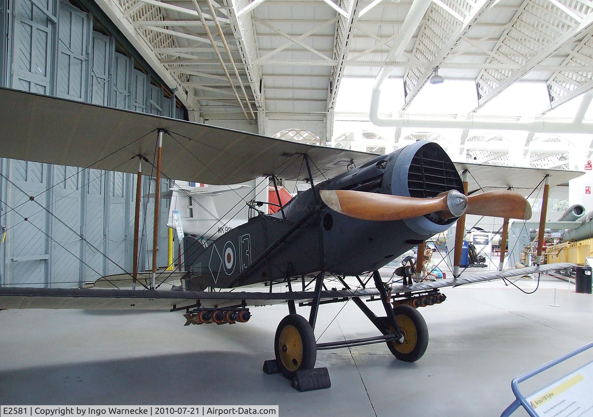 E2581, 1918 Bristol F.2B Fighter C/N 4184, Bristol F.2b Fighter at the Imperial War Museum, Duxford