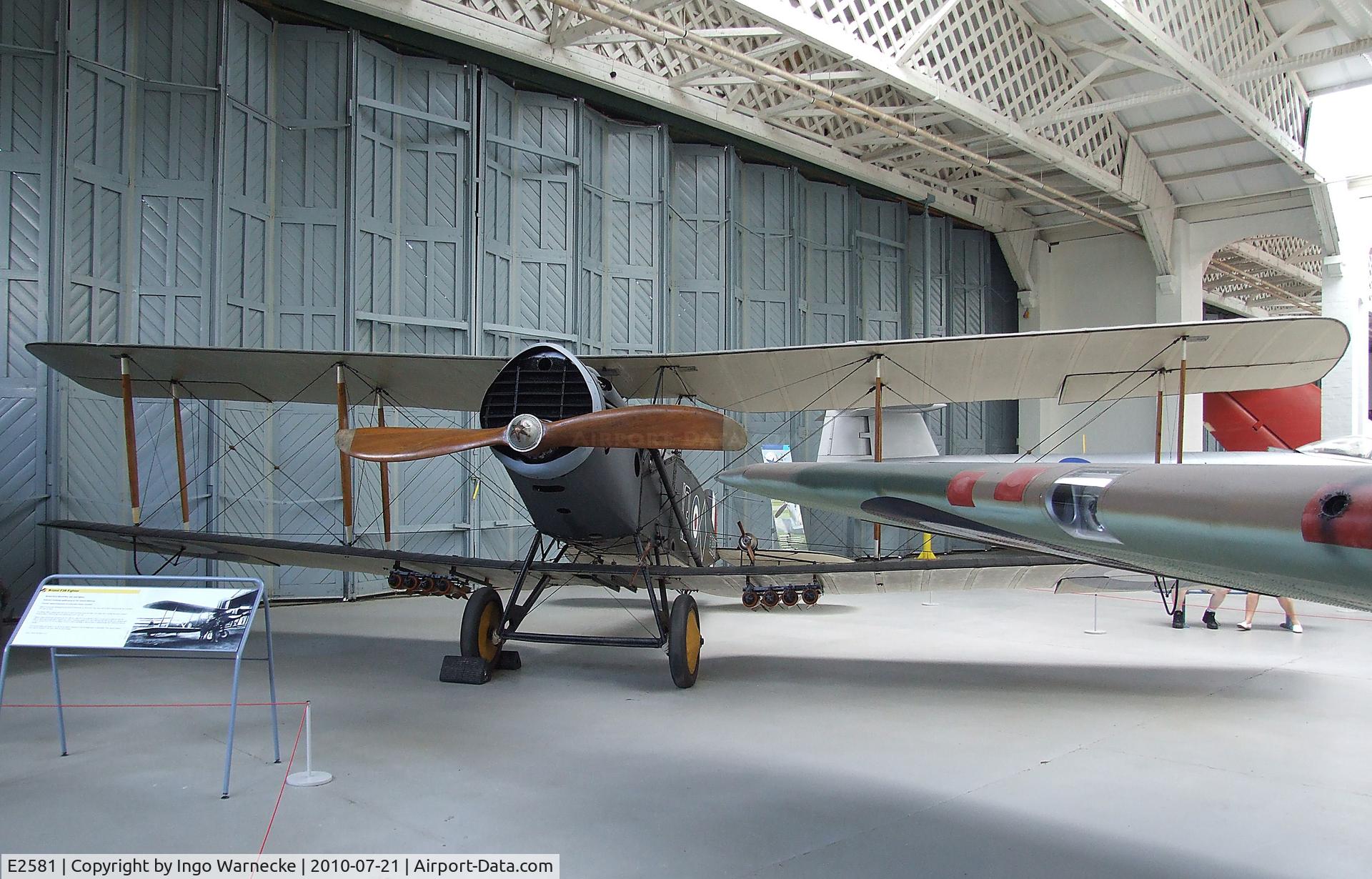 E2581, 1918 Bristol F.2B Fighter C/N 4184, Bristol F.2b Fighter at the Imperial War Museum, Duxford