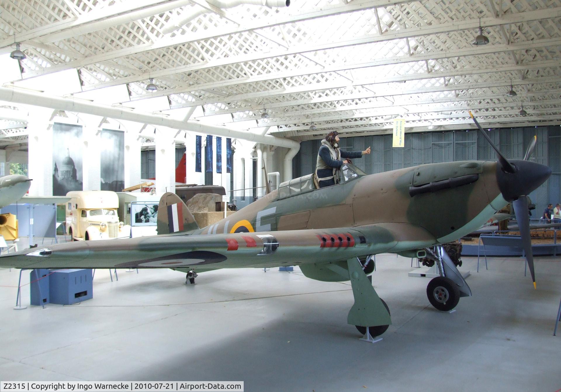 Z2315, Hawker Hurricane IIB C/N Not found Z2315, Hawker Hurricane IIB at the Imperial War Museum, Duxford