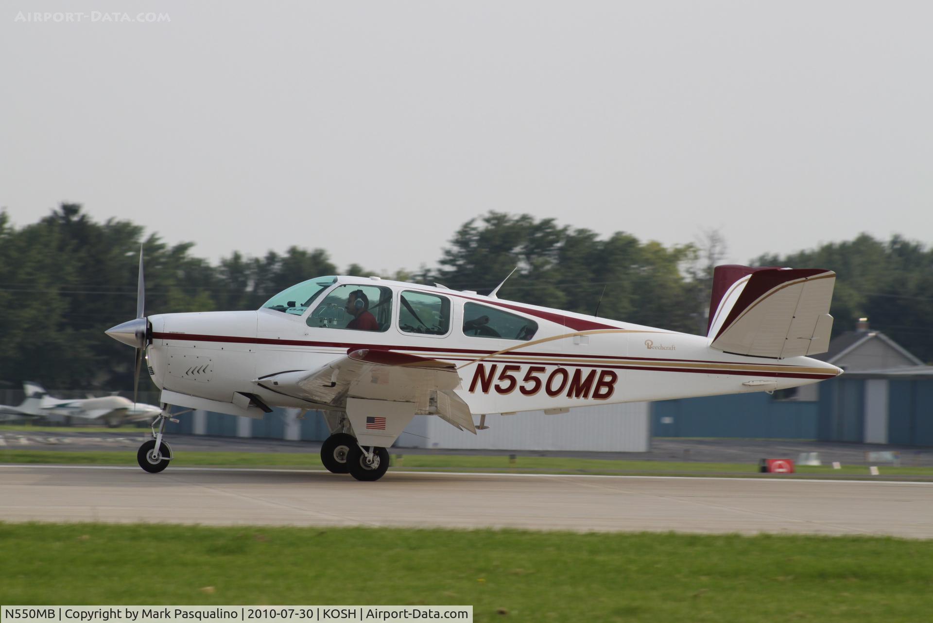 N550MB, 1964 Beech S35 Bonanza C/N D-7610, Beech S35