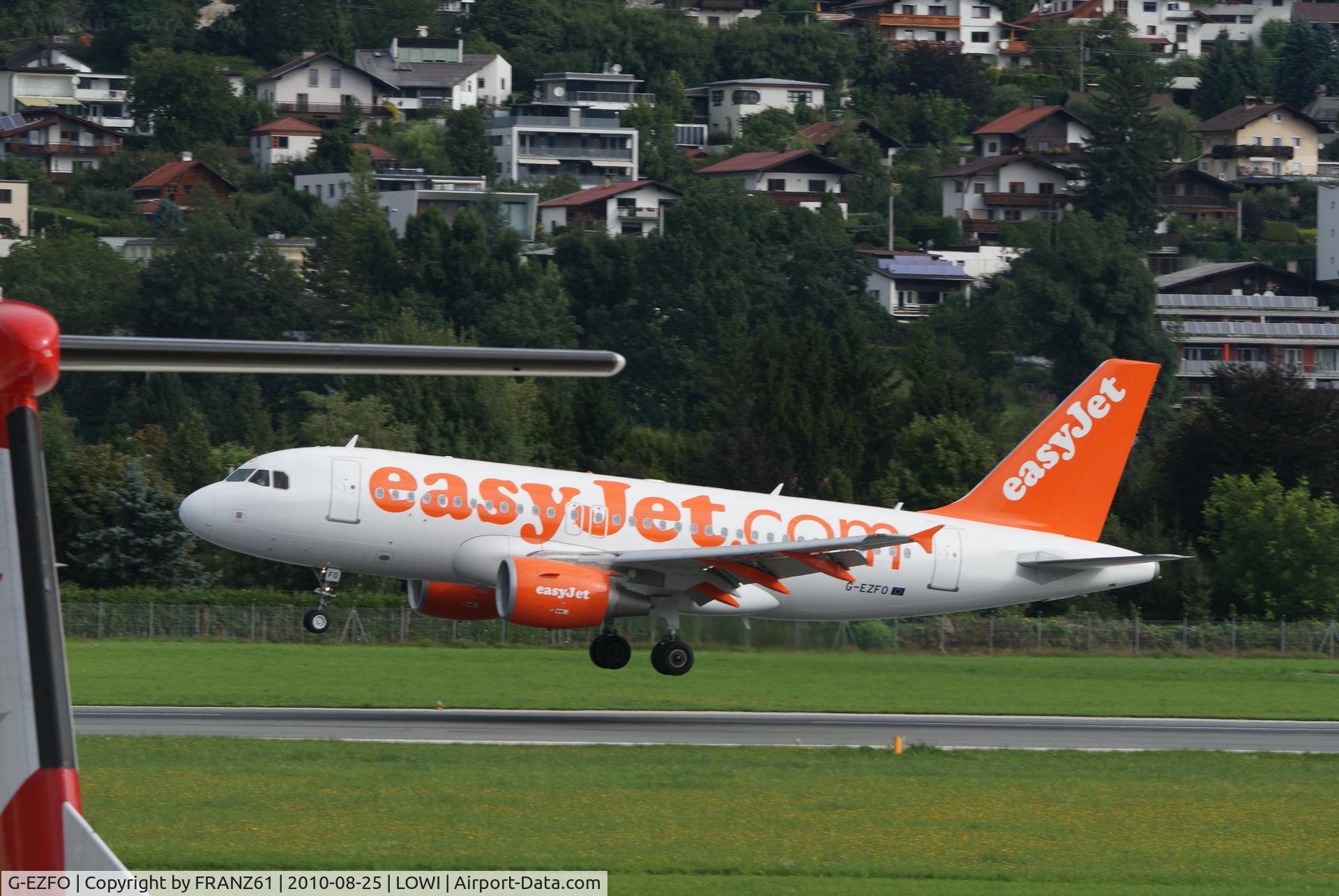 G-EZFO, 2009 Airbus A319-111 C/N 4080, Easy Jet