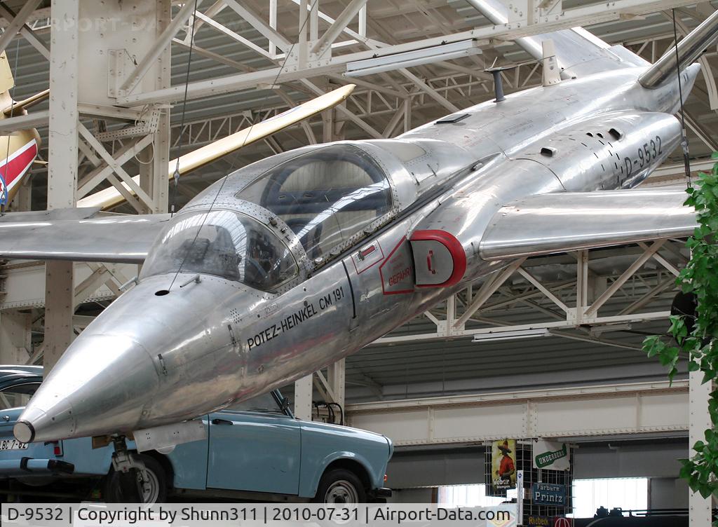 D-9532, Potez-Heinkel CM.191 C/N 002, S/n V2 - Second prototype of CM.191 preserved inside Technik Speyer Museum...