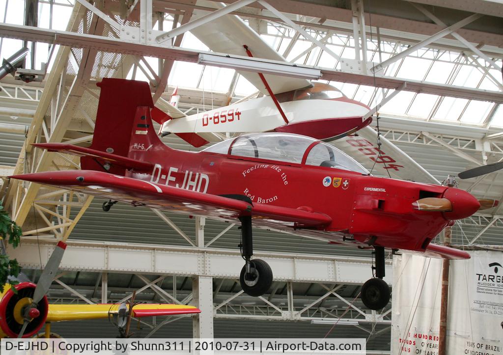 D-EJHD, 1988 Jurca MJ-5 Sirocco C/N 029D, Preserved inside Technik Speyer Museum...