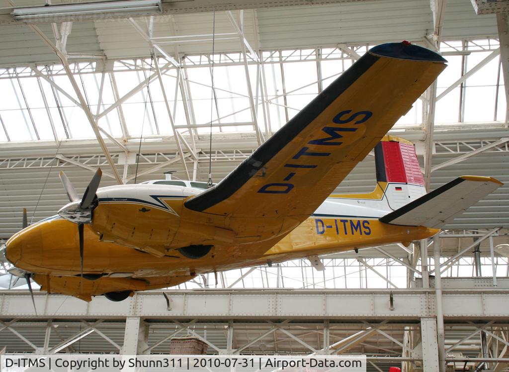 D-ITMS, 1957 Beech E50 Twin Bonanza C/N EH-56, Preserved inside Technik Speyer Museum...