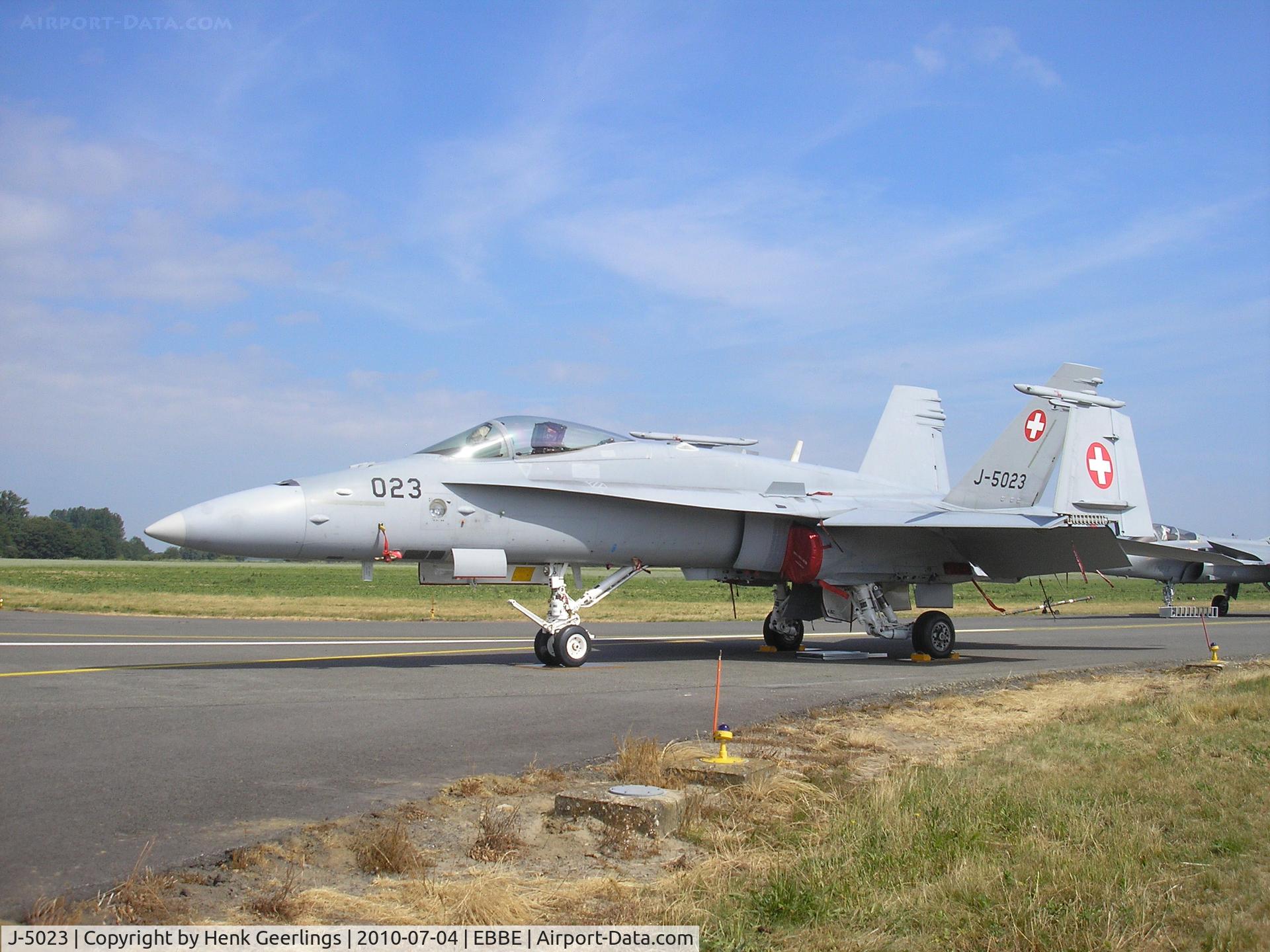 J-5023, McDonnell Douglas F/A-18C Hornet C/N 1372/SFC023, Beauvechain AFB - Belgium
