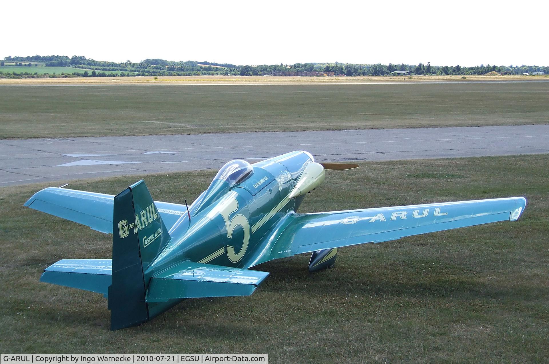 G-ARUL, 1973 LeVier Cosmic Wind C/N PFA 1511, LeVier Cosmic Wind Racer at the Imperial War Museum, Duxford
