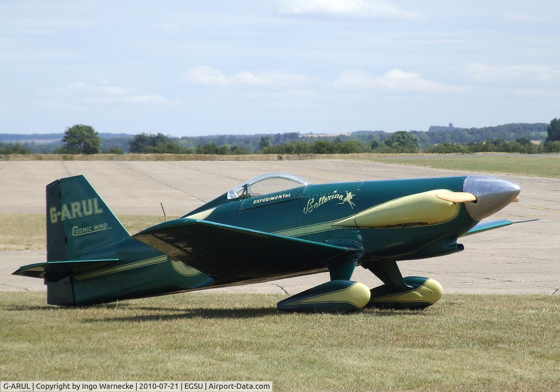 G-ARUL, 1973 LeVier Cosmic Wind C/N PFA 1511, LeVier Cosmic Wind Racer at the Imperial War Museum, Duxford