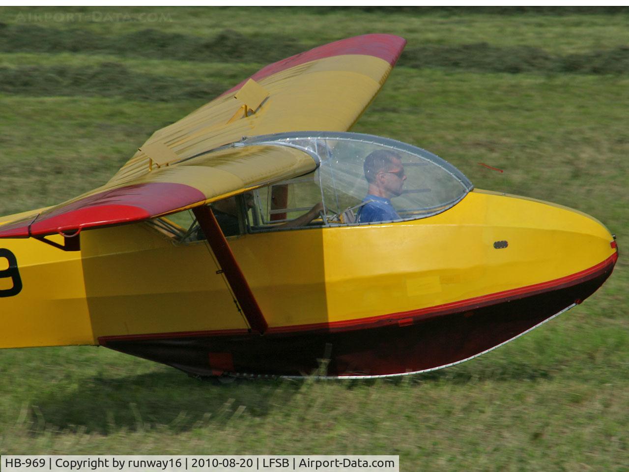 HB-969, 1963 Schleicher Ka-4 Rhonlerche II C/N 3031, happy landing at the 