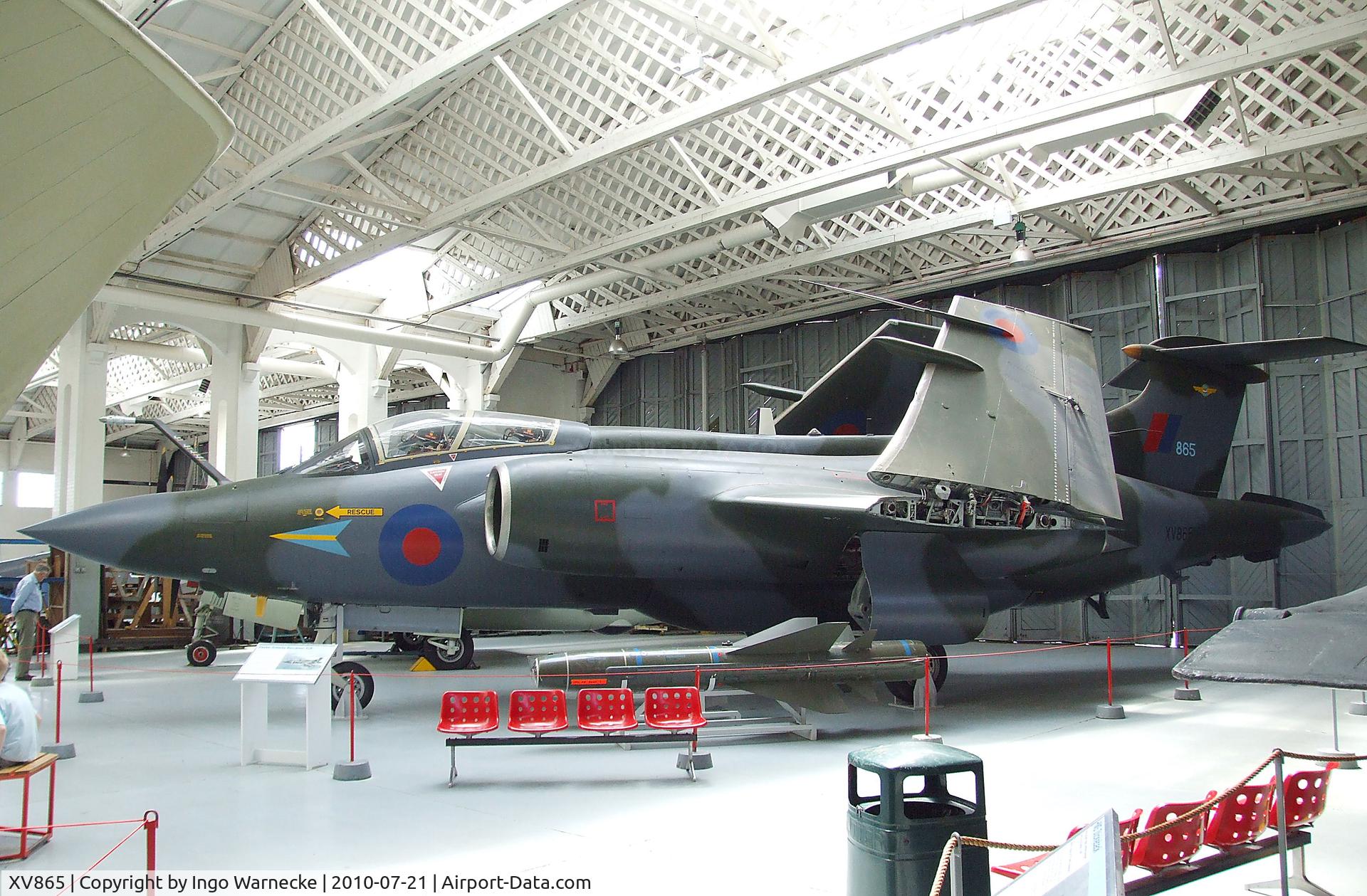 XV865, 1968 Hawker Siddeley Buccaneer S.2B C/N B3-14-67, Blackburn (Hawker Siddeley) Buccaneer S2B at the Imperial War Museum, Duxford
