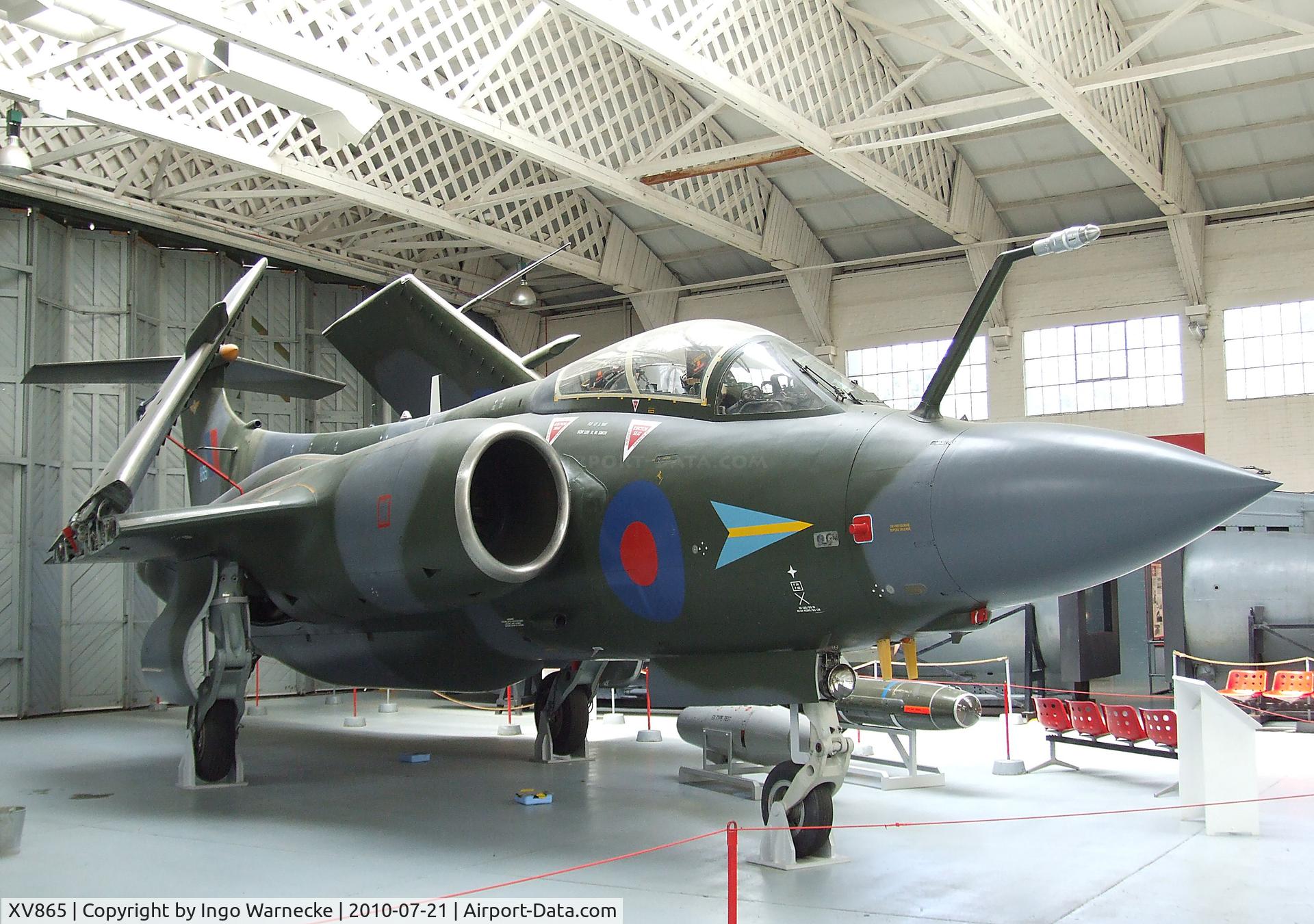 XV865, 1968 Hawker Siddeley Buccaneer S.2B C/N B3-14-67, Blackburn (Hawker Siddeley) Buccaneer S2B at the Imperial War Museum, Duxford